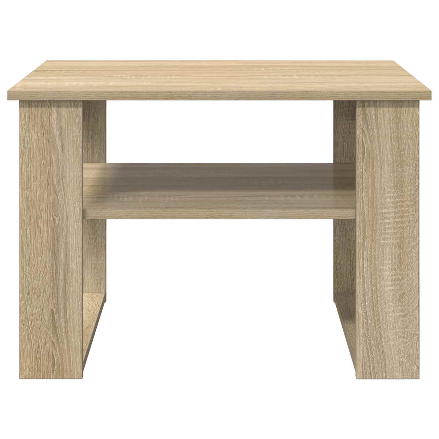 Salontafel met opslag Sonoma Eiken 64 x 54 x 44 cm Bewerkt hout is nu te koop bij PeponiXL, paradijselijk wonen!