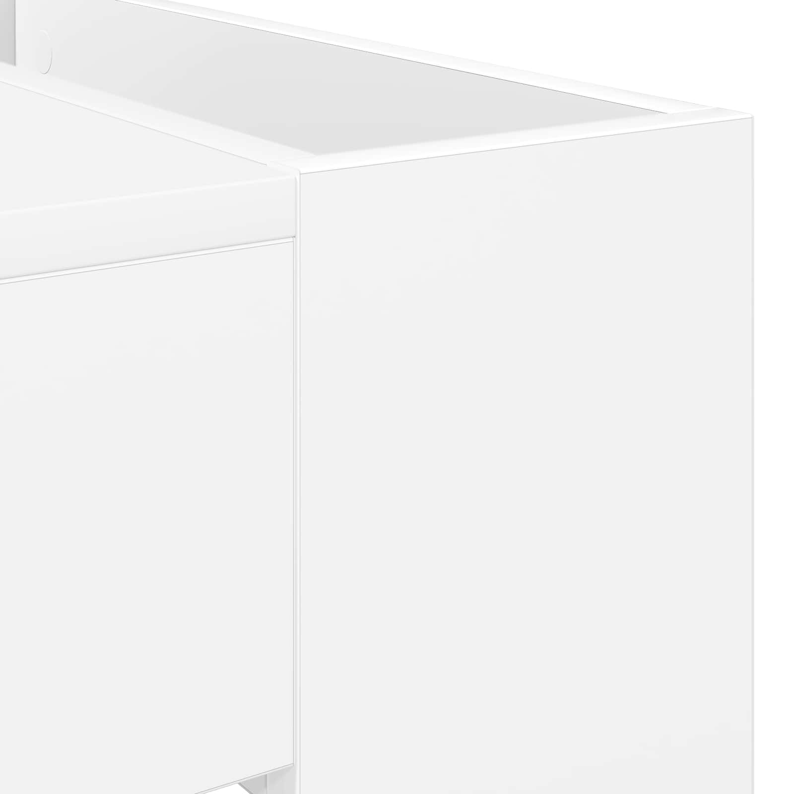 Salontafel Wit 110 x 50 x 41 cm Bewerkt hout is nu te koop bij PeponiXL, paradijselijk wonen!