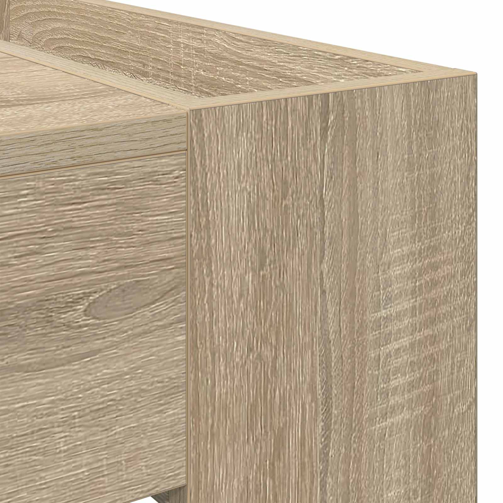 Salontafel Sonoma Eiken 110 x 50 x 41 cm Bewerkt hout is nu te koop bij PeponiXL, paradijselijk wonen!