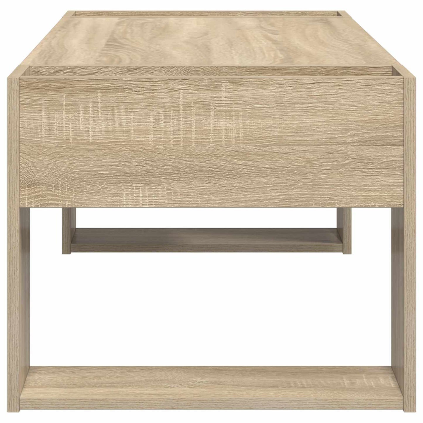Salontafel Sonoma Eiken 110 x 50 x 41 cm Bewerkt hout is nu te koop bij PeponiXL, paradijselijk wonen!