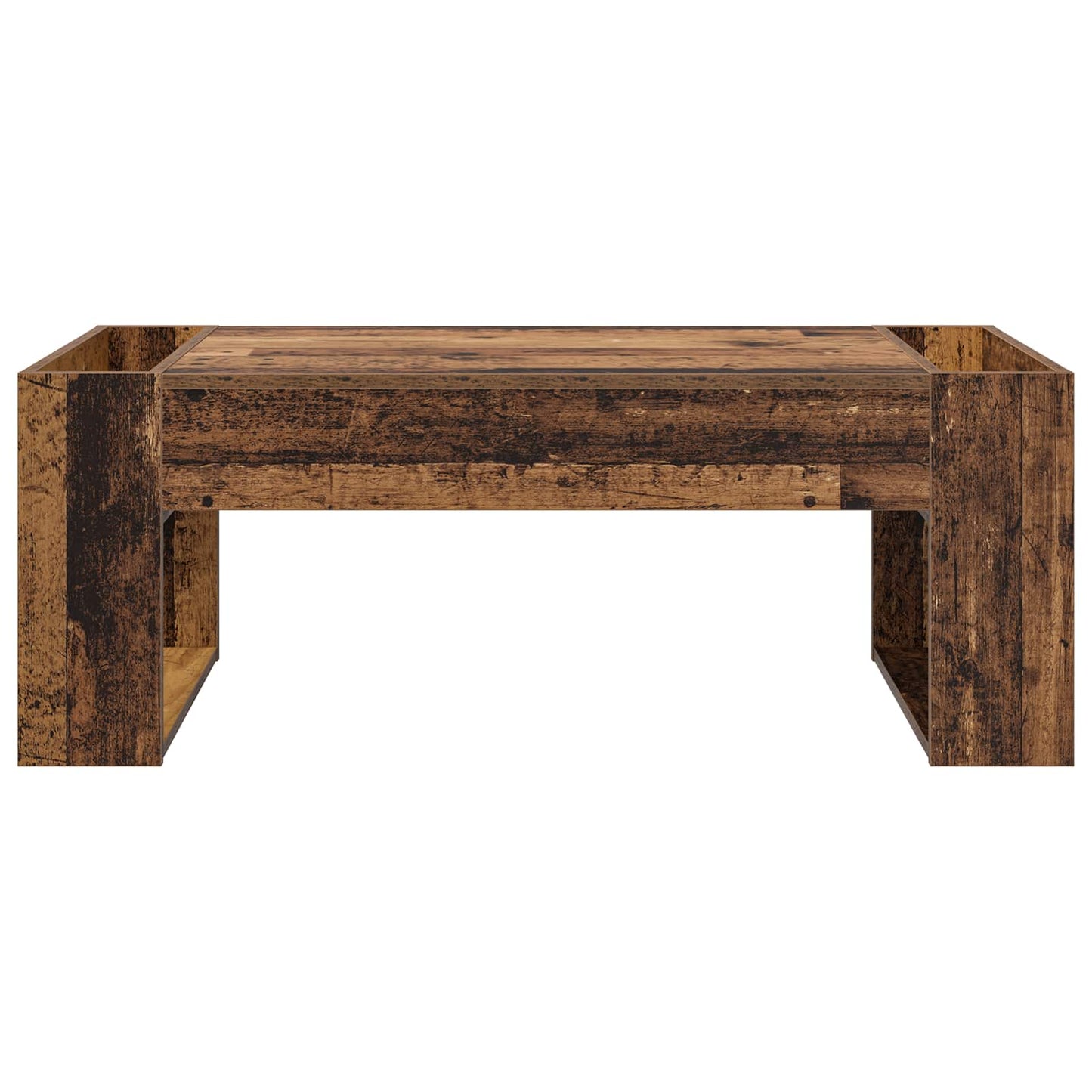 Salontafel Oudhout 110 x 50 x 41 cm Bewerkt hout is nu te koop bij PeponiXL, paradijselijk wonen!