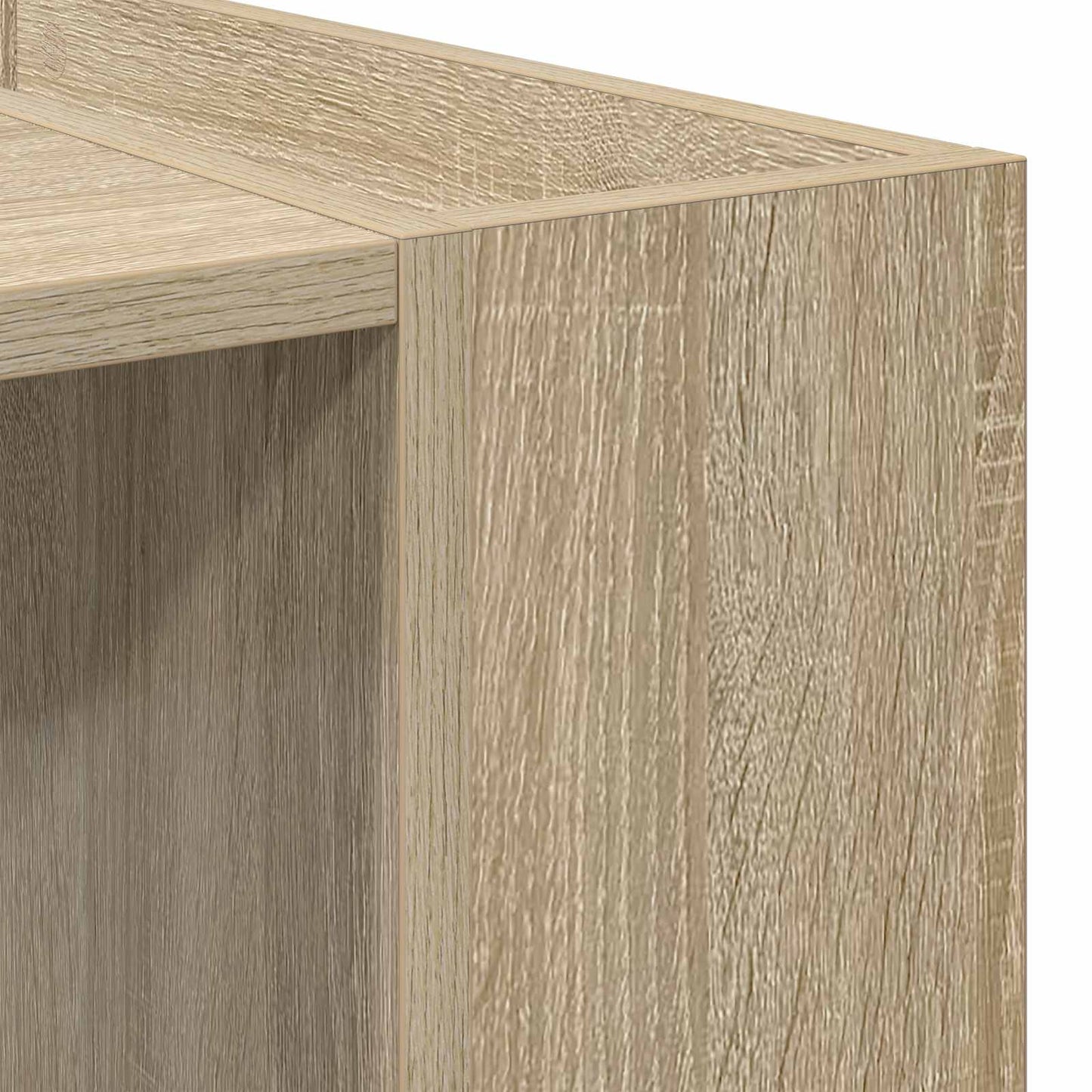 Salontafel Sonoma Eiken 95 x 50 x 34 cm Bewerkt hout is nu te koop bij PeponiXL, paradijselijk wonen!