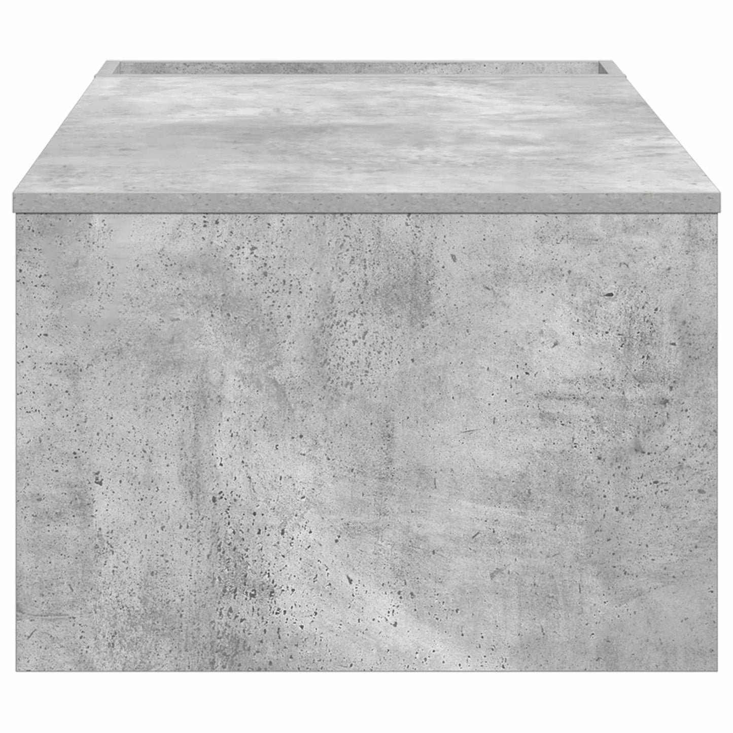 Salontafel Beton Grijs 95 x 50 x 34 cm Bewerkt hout is nu te koop bij PeponiXL, paradijselijk wonen!