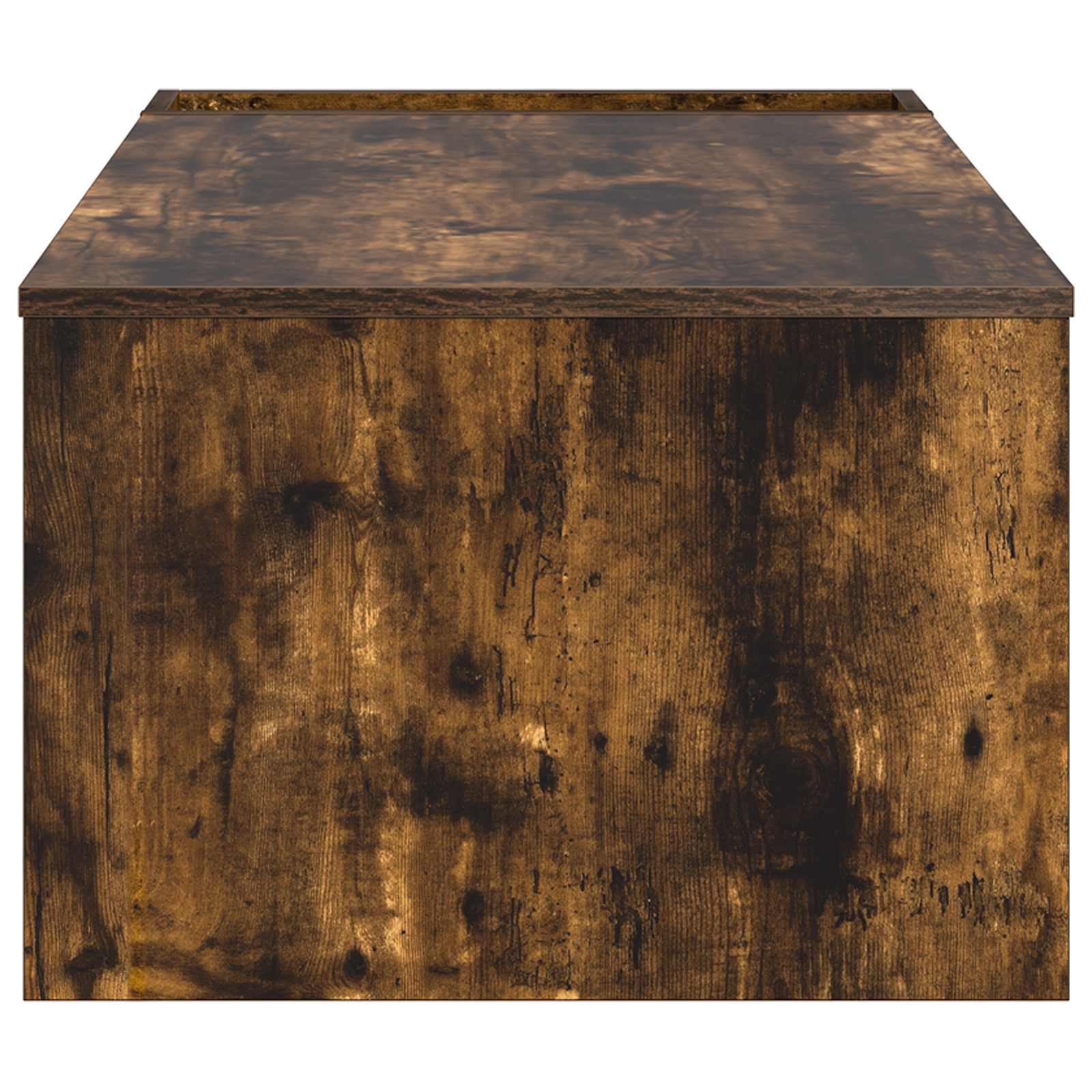 Salontafel Gerookt eiken 95 x 50 x 34 cm Bewerkt hout is nu te koop bij PeponiXL, paradijselijk wonen!