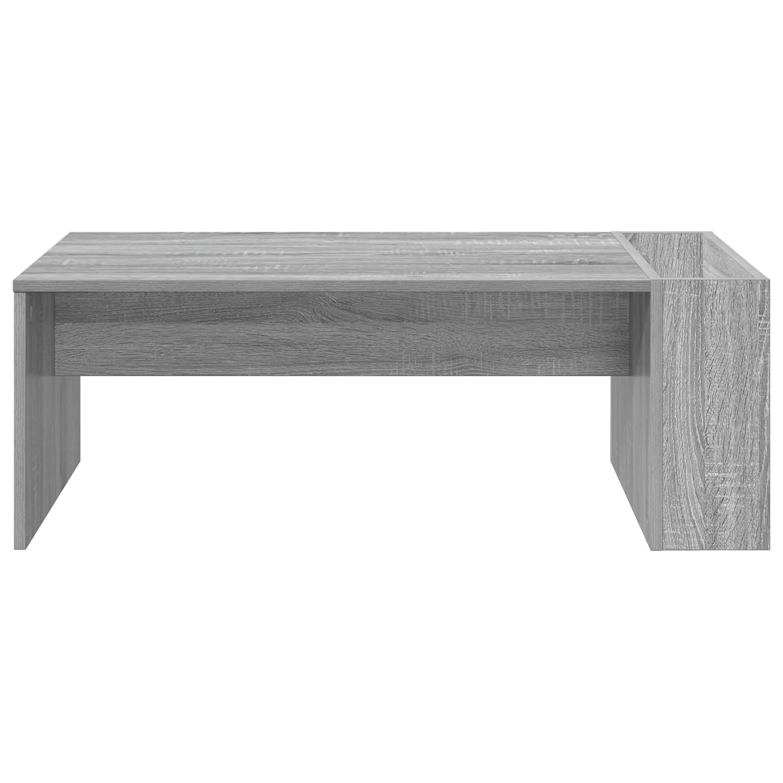 Salontafel Grijs Sonoma 95 x 50 x 34 cm Bewerkt hout is nu te koop bij PeponiXL, paradijselijk wonen!
