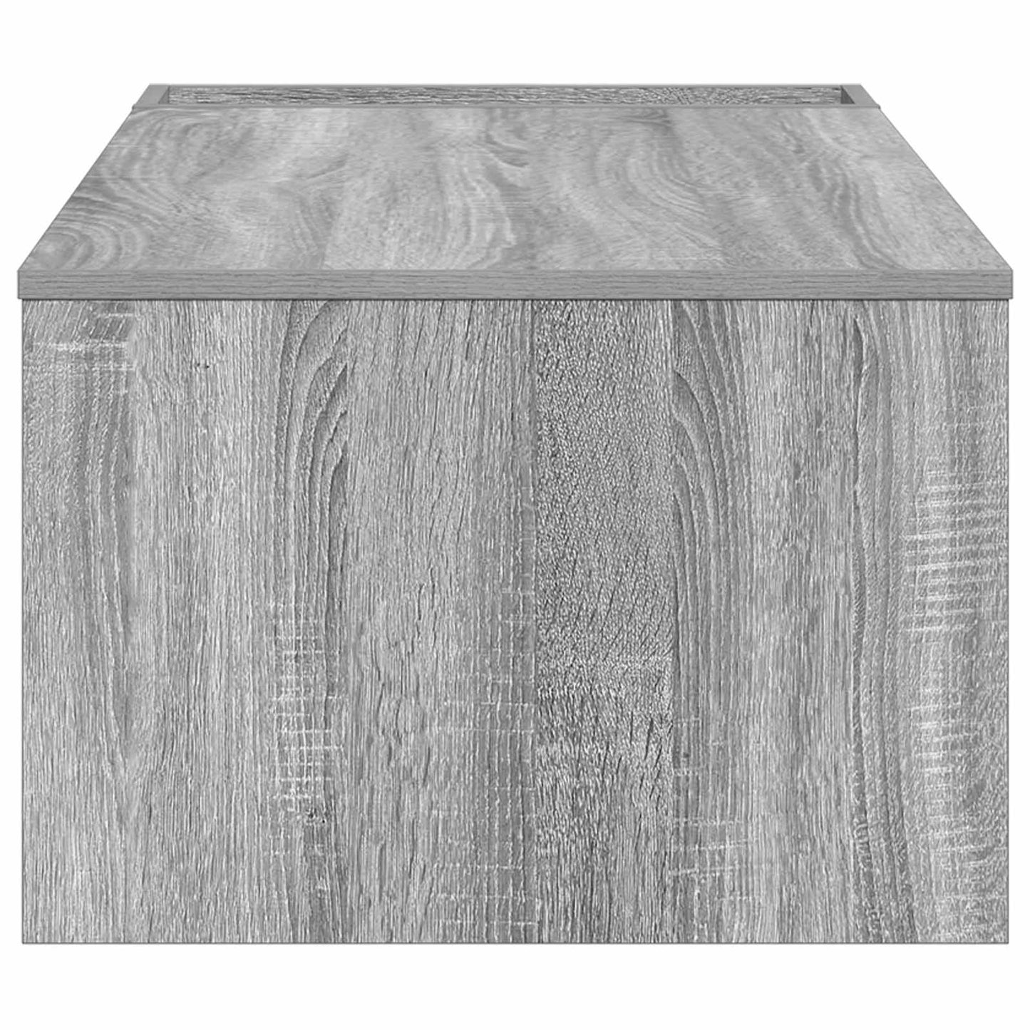 Salontafel Grijs Sonoma 95 x 50 x 34 cm Bewerkt hout is nu te koop bij PeponiXL, paradijselijk wonen!