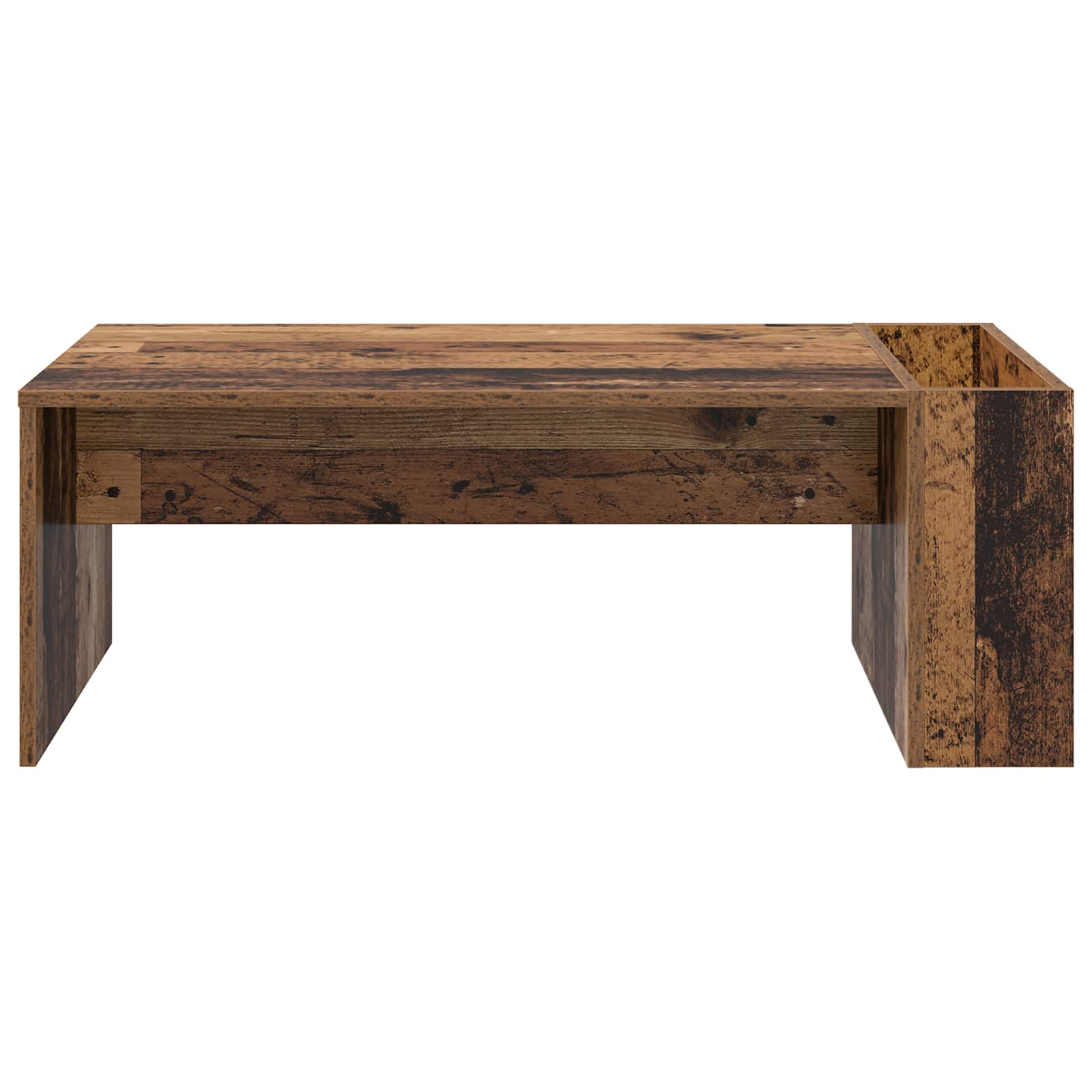 Salontafel Oudhout 95 x 50 x 34 cm Bewerkt hout is nu te koop bij PeponiXL, paradijselijk wonen!