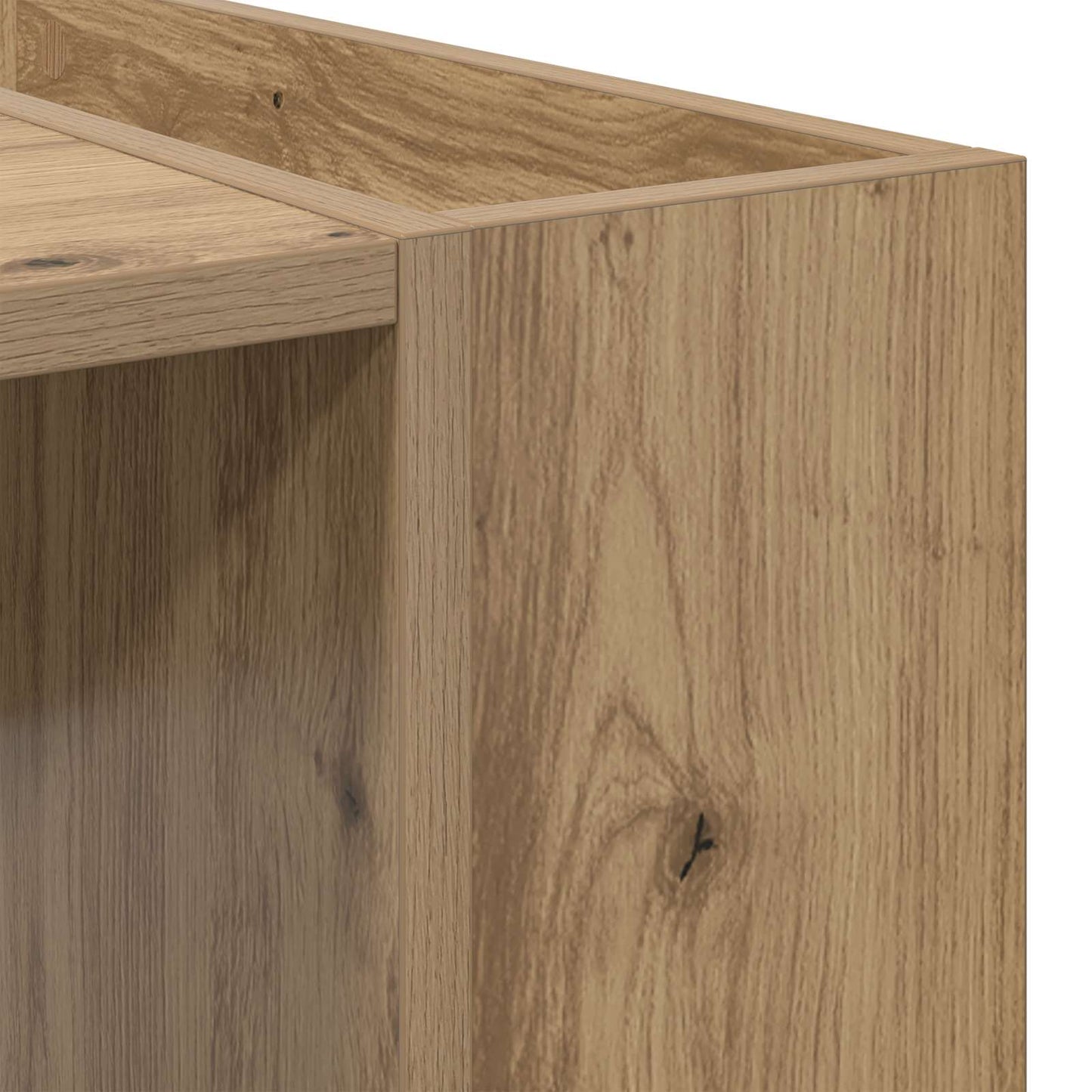 Salontafel Artisan Eiken 95 x 50 x 34 cm Bewerkt hout is nu te koop bij PeponiXL, paradijselijk wonen!