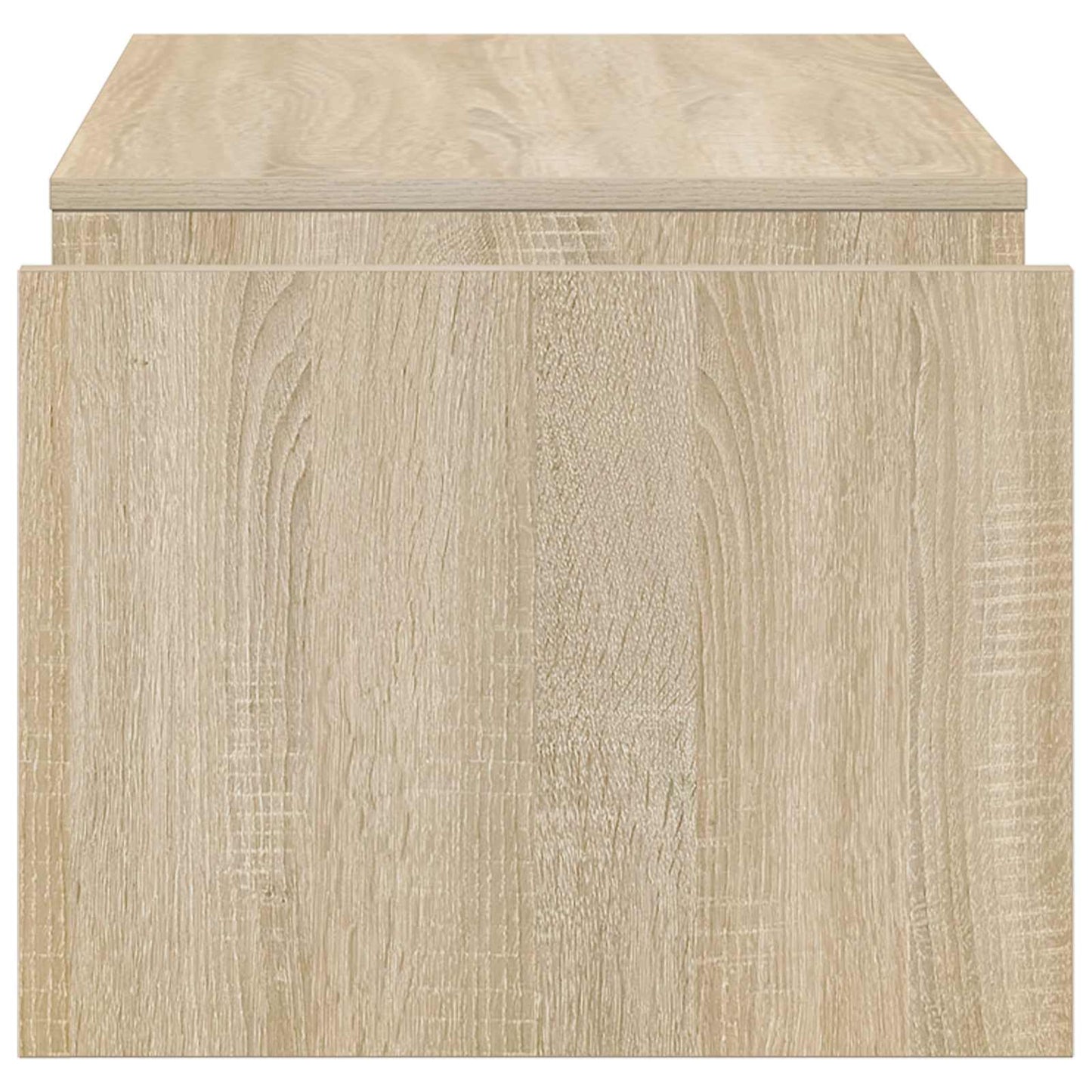 Salontafel Sonoma Eiken 90 x 45 x 35 cm Bewerkt hout is nu te koop bij PeponiXL, paradijselijk wonen!