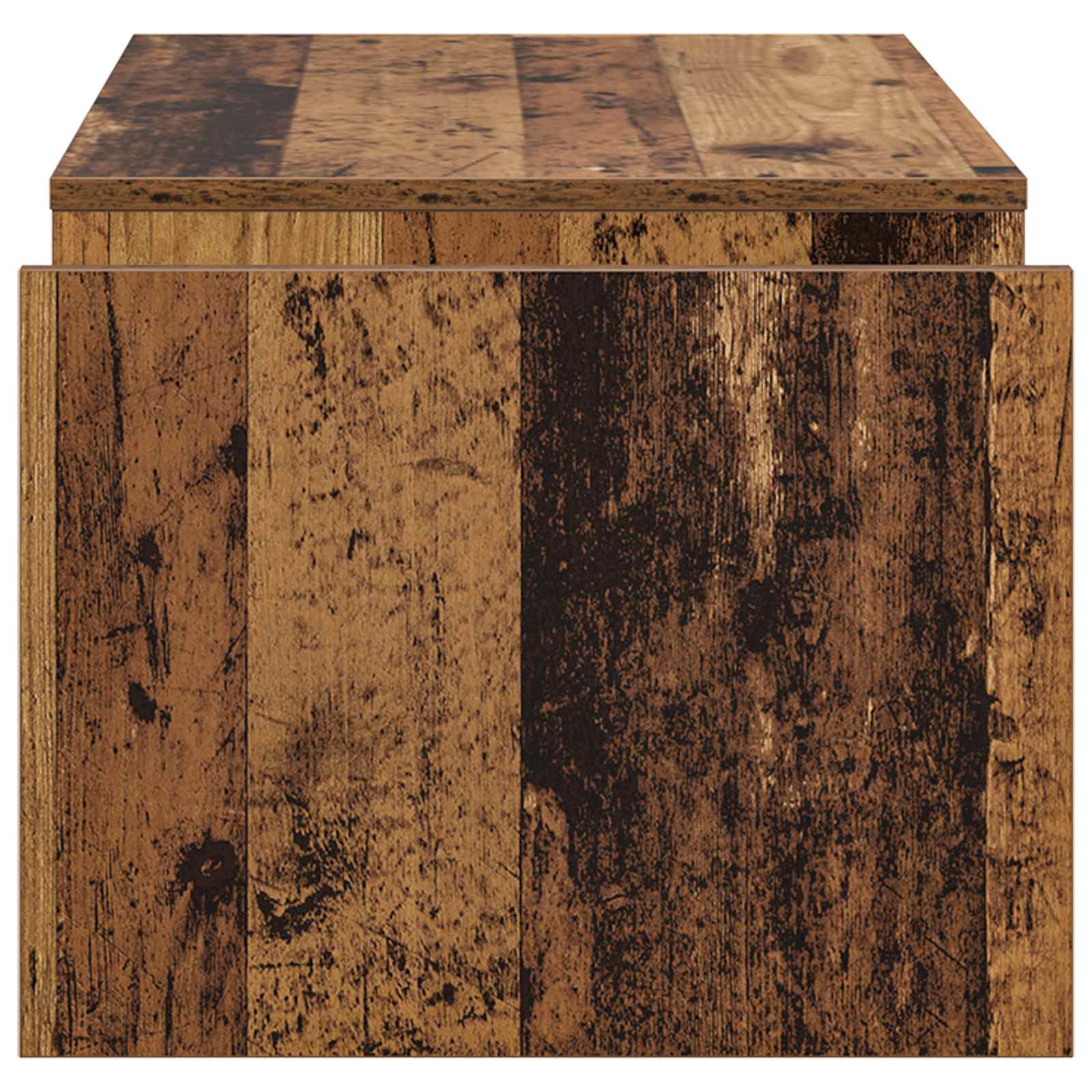 Salontafel Oudhout 90 x 45 x 35 cm Bewerkt hout is nu te koop bij PeponiXL, paradijselijk wonen!