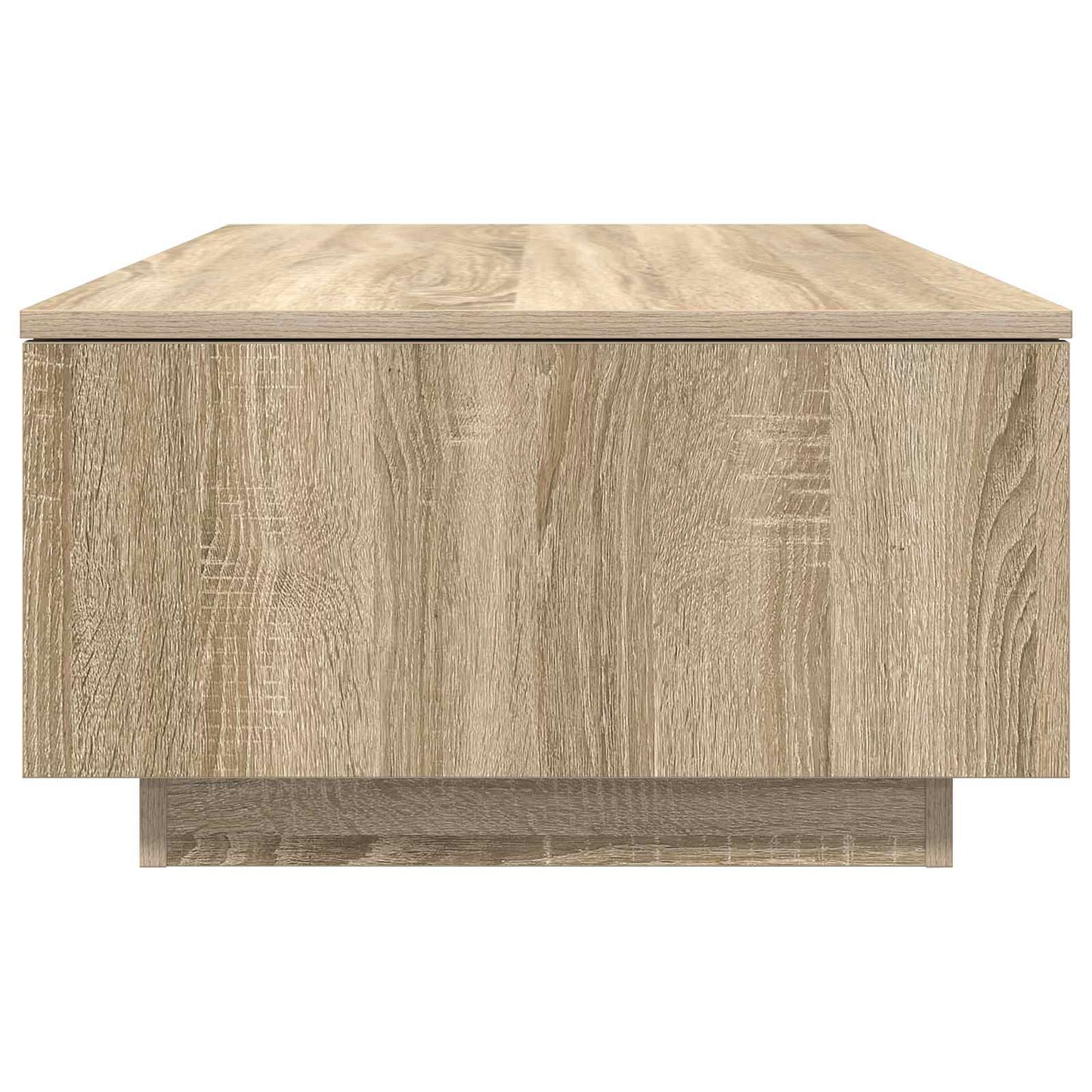Salontafel met lade Sonoma Eiken 95 x 55 x 31 cm Bewerkt hout is nu te koop bij PeponiXL, paradijselijk wonen!