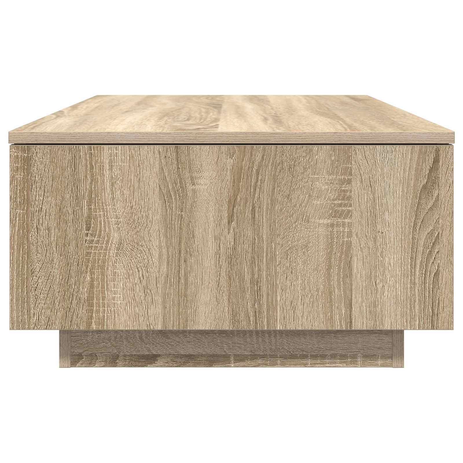 Salontafel met lade Sonoma Eiken 95 x 55 x 31 cm Bewerkt hout is nu te koop bij PeponiXL, paradijselijk wonen!
