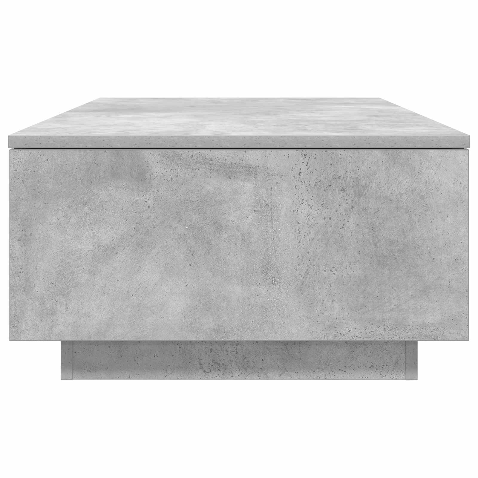 Salontafel met lade Beton Grijs 95 x 55 x 31 cm Bewerkt hout is nu te koop bij PeponiXL, paradijselijk wonen!