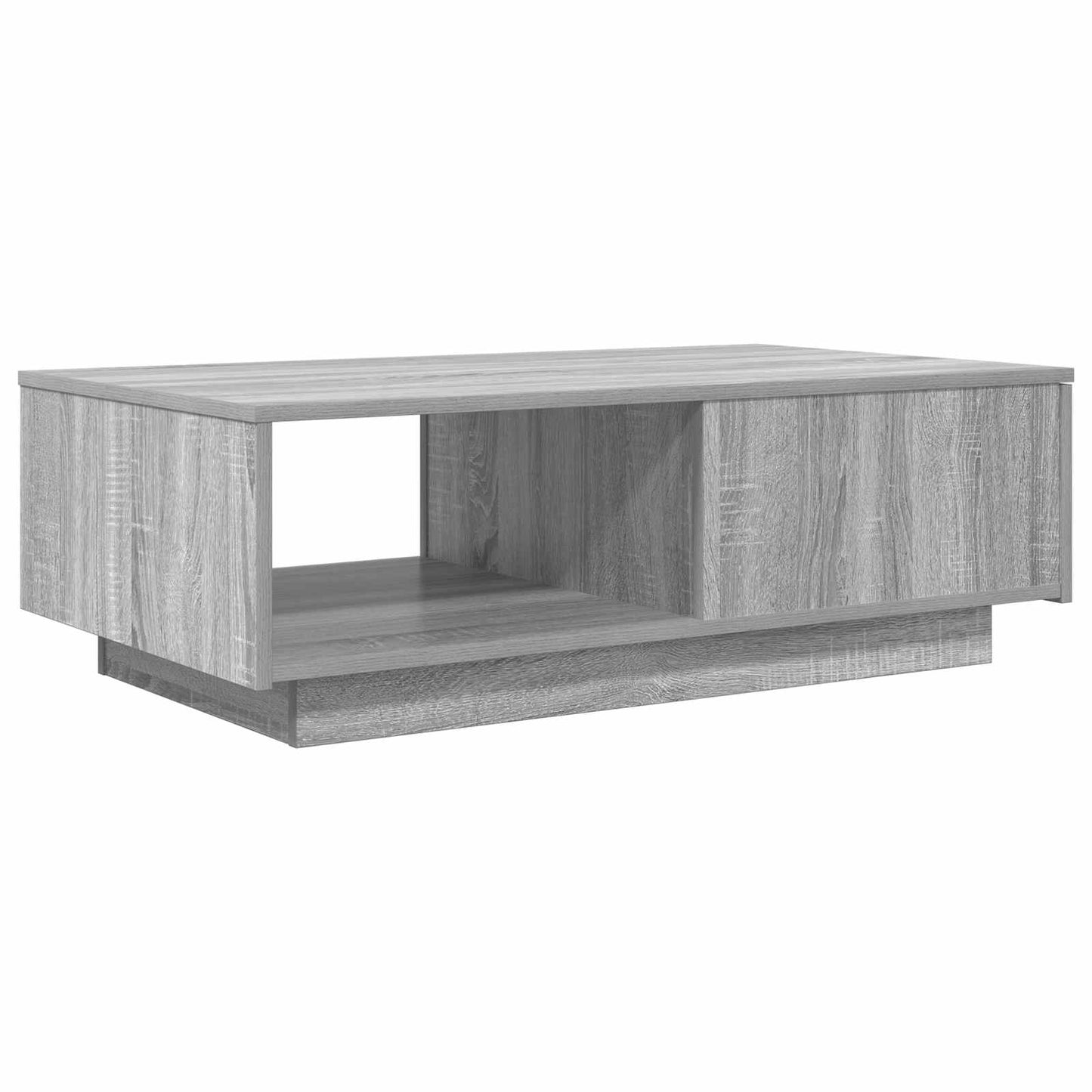 Salontafel met lade Grijs Sonoma 95 x 55 x 31 cm Bewerkt hout is nu te koop bij PeponiXL, paradijselijk wonen!