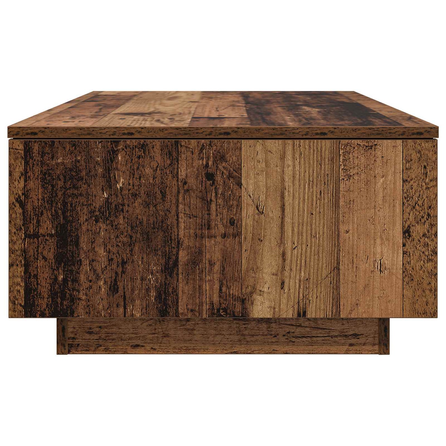Salontafel met lade Oudhout 95 x 55 x 31 cm Bewerkt hout is nu te koop bij PeponiXL, paradijselijk wonen!