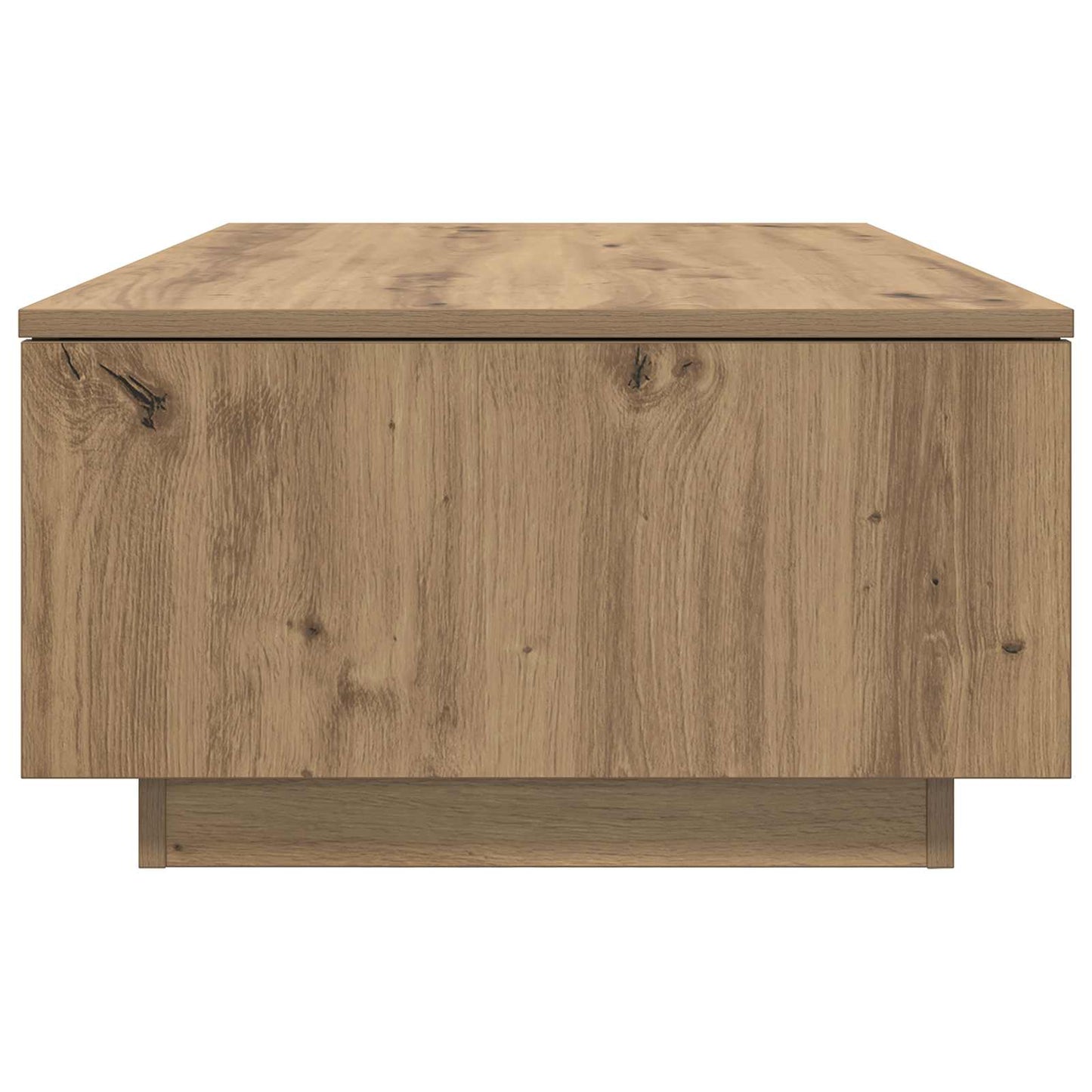 Salontafel met lade Artisan Eiken 95 x 55 x 31 cm Bewerkt hout is nu te koop bij PeponiXL, paradijselijk wonen!
