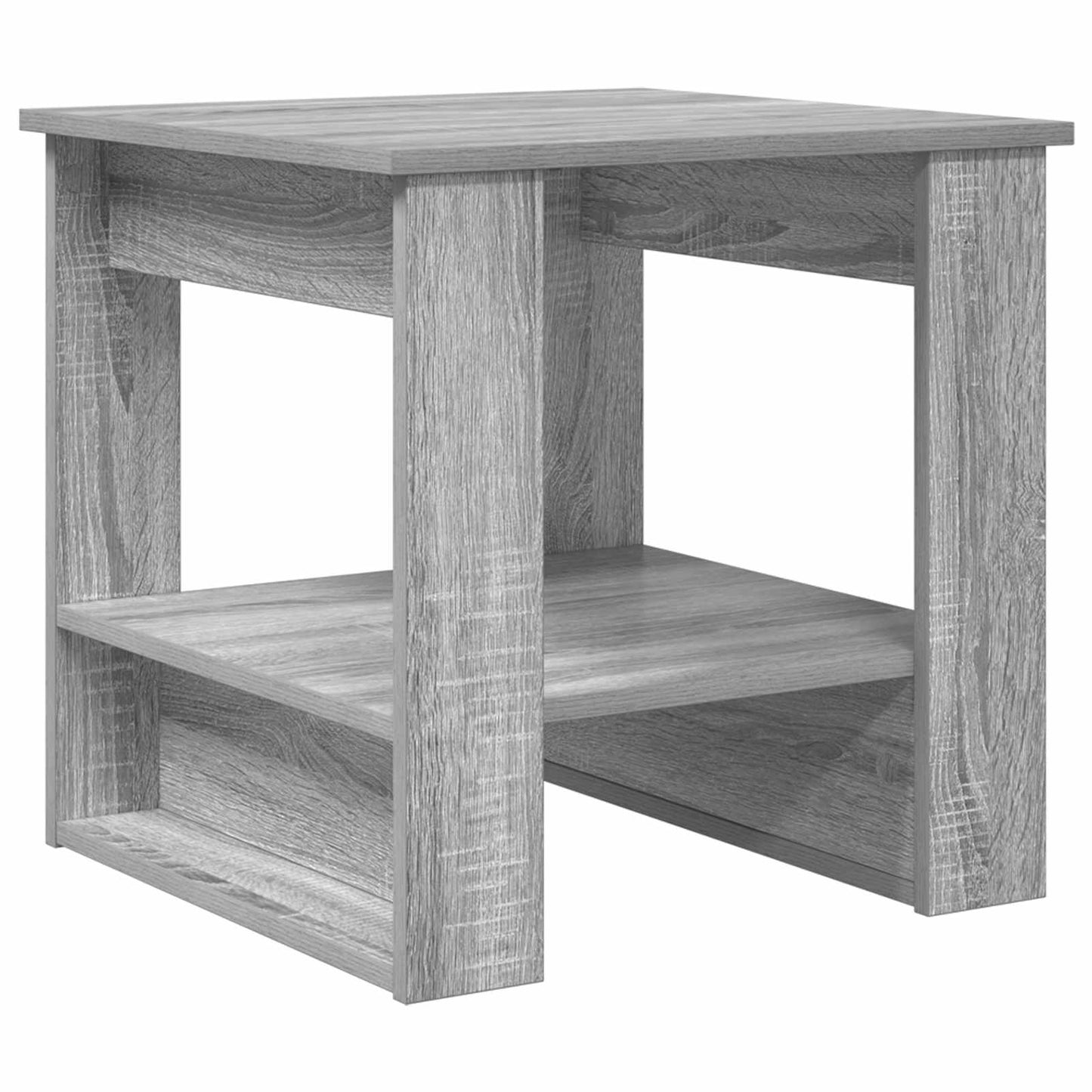 Salontafel Grijs Sonoma 51 x 50 x 50 cm Bewerkt hout is nu te koop bij PeponiXL, paradijselijk wonen!