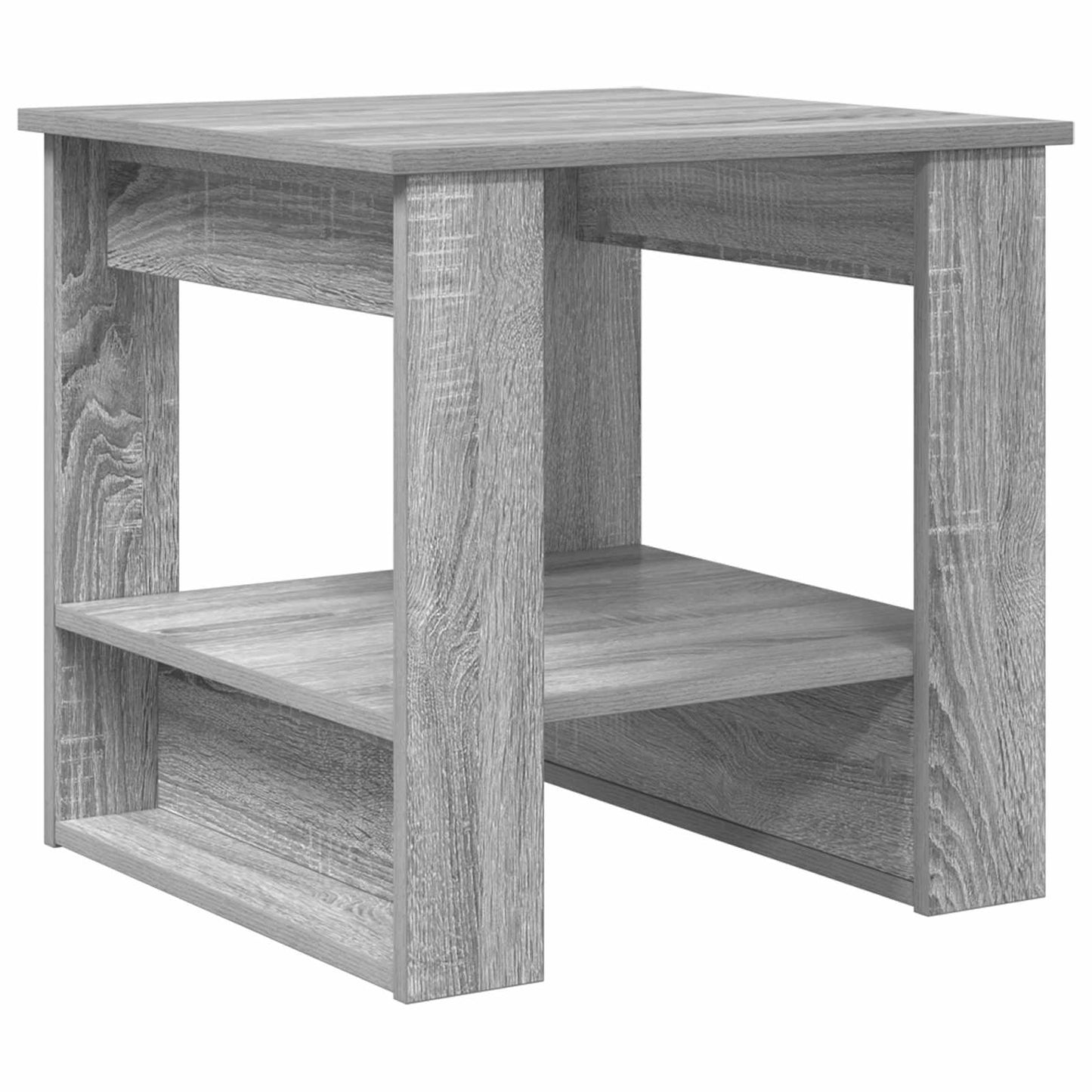 Salontafel Grijs Sonoma 51 x 50 x 50 cm Bewerkt hout is nu te koop bij PeponiXL, paradijselijk wonen!