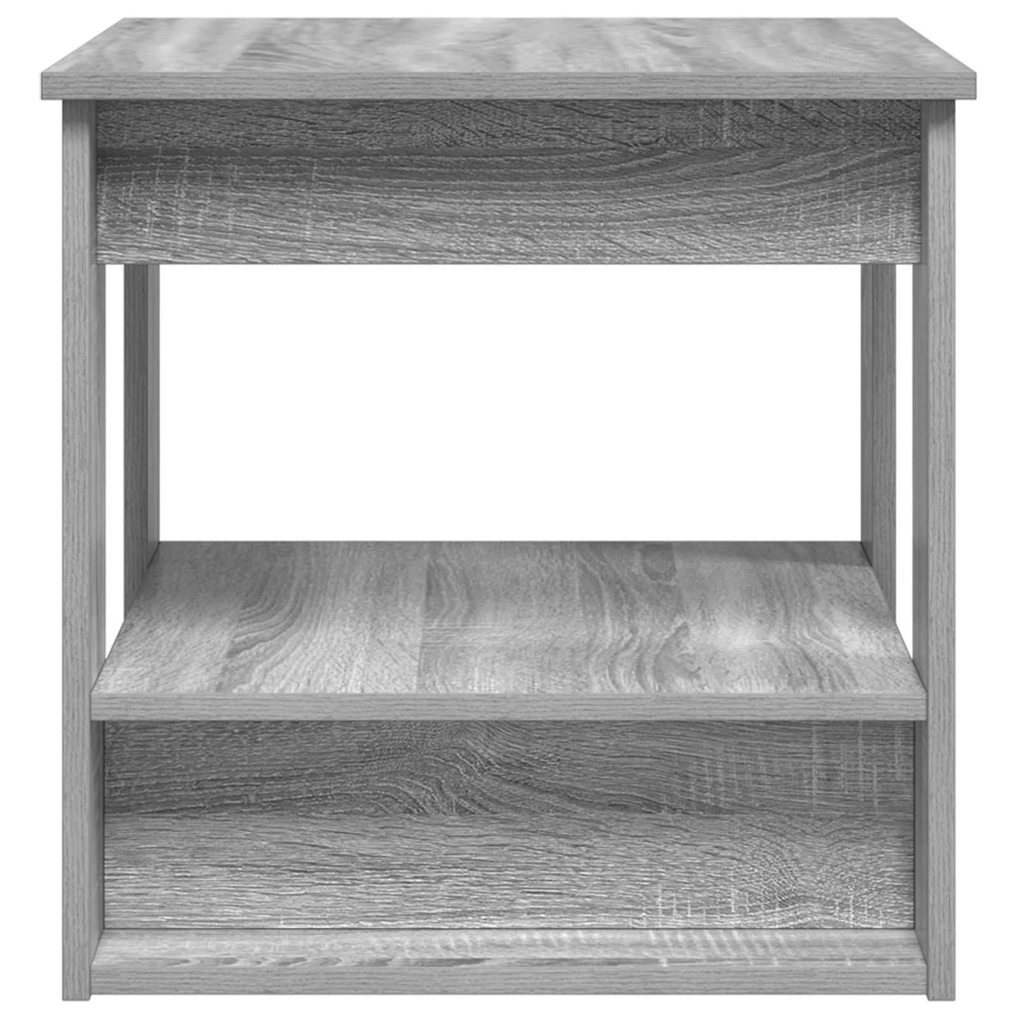 Salontafel Grijs Sonoma 51 x 50 x 50 cm Bewerkt hout is nu te koop bij PeponiXL, paradijselijk wonen!