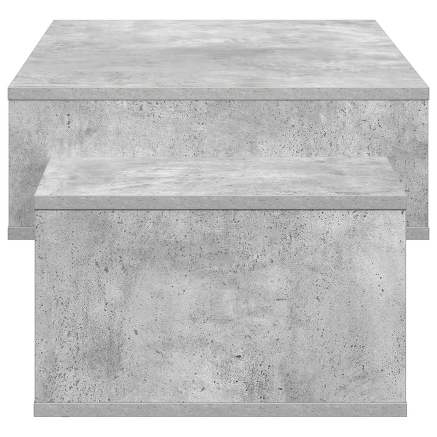 Salontafel Beton Grijs 105 x 50 x 32,5 cm Bewerkt hout is nu te koop bij PeponiXL, paradijselijk wonen!