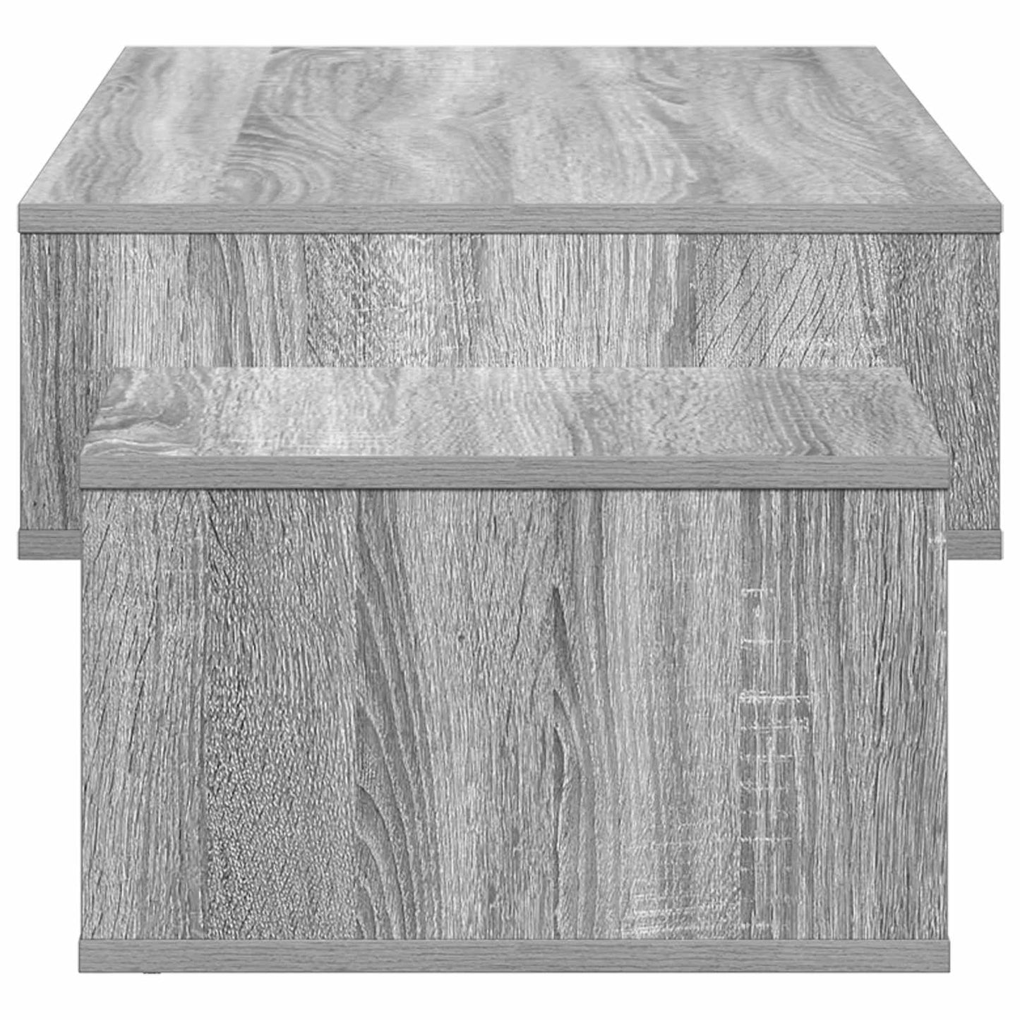 Salontafel Grijs Sonoma 105 x 50 x 32,5 cm Bewerkt hout is nu te koop bij PeponiXL, paradijselijk wonen!