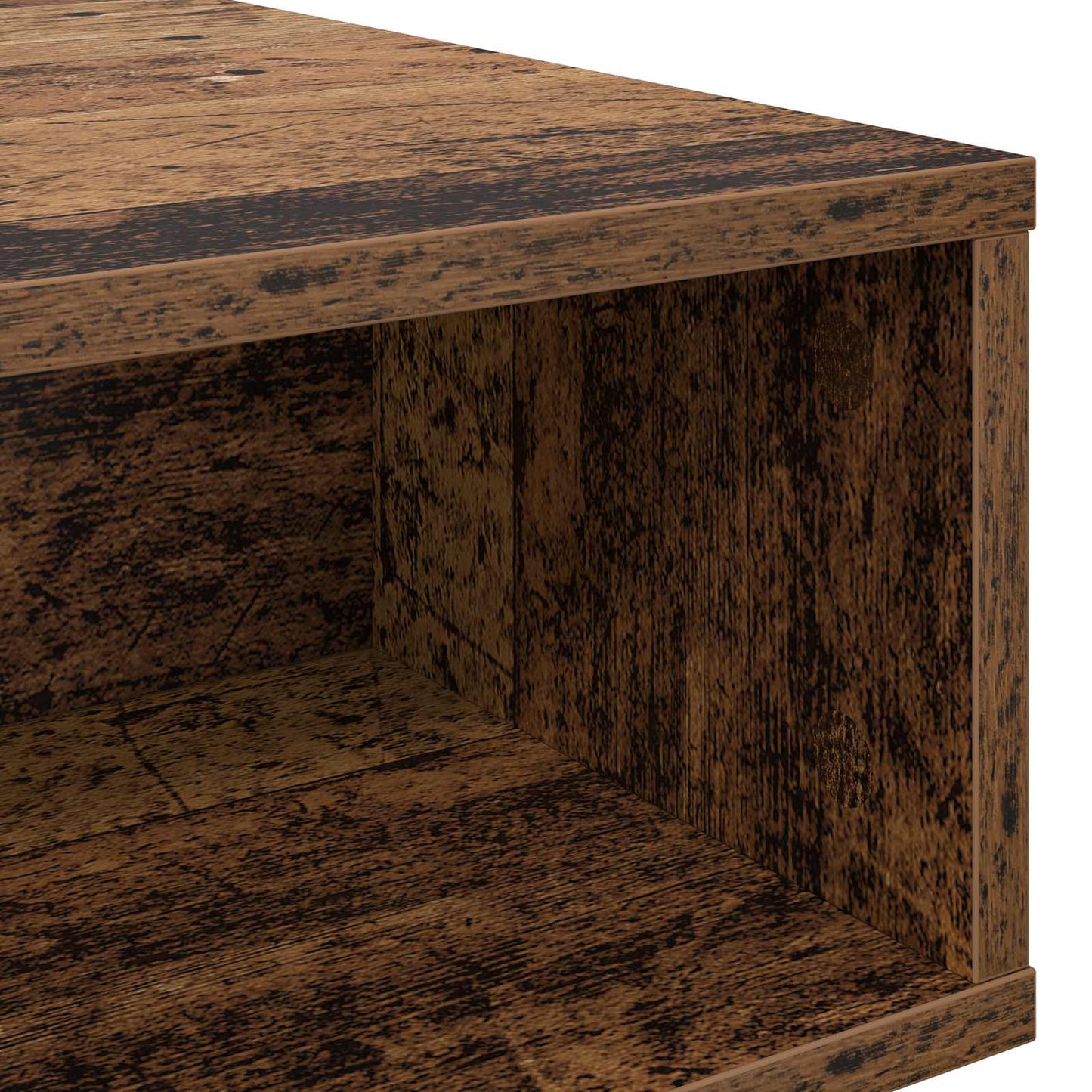 Salontafel Oudhout 105 x 50 x 32,5 cm Bewerkt hout is nu te koop bij PeponiXL, paradijselijk wonen!