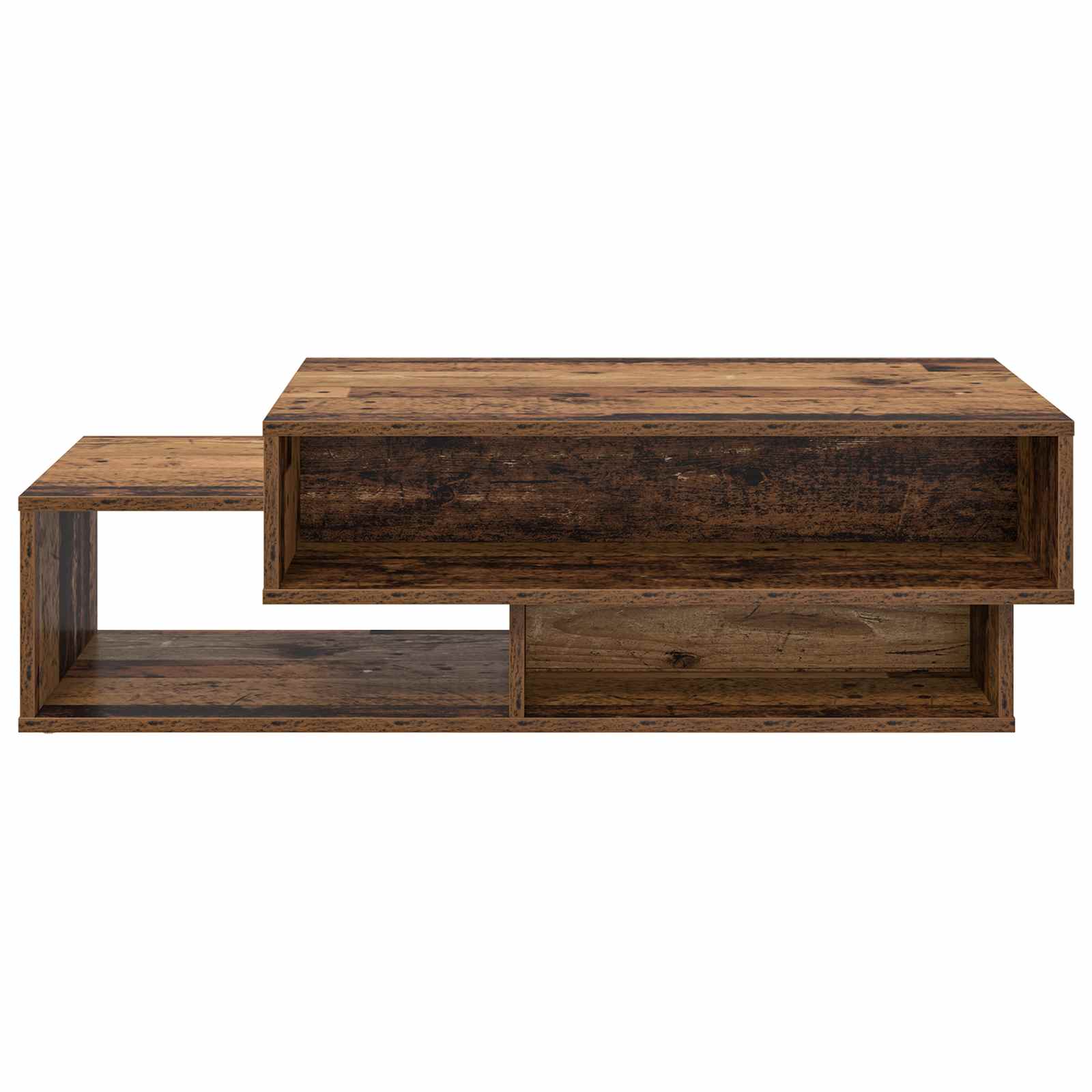 Salontafel Oudhout 105 x 50 x 32,5 cm Bewerkt hout is nu te koop bij PeponiXL, paradijselijk wonen!