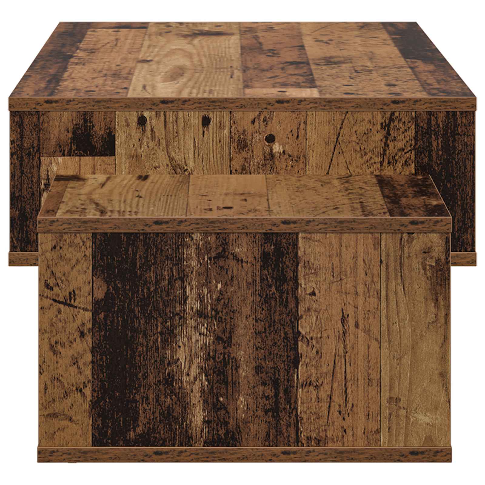 Salontafel Oudhout 105 x 50 x 32,5 cm Bewerkt hout is nu te koop bij PeponiXL, paradijselijk wonen!
