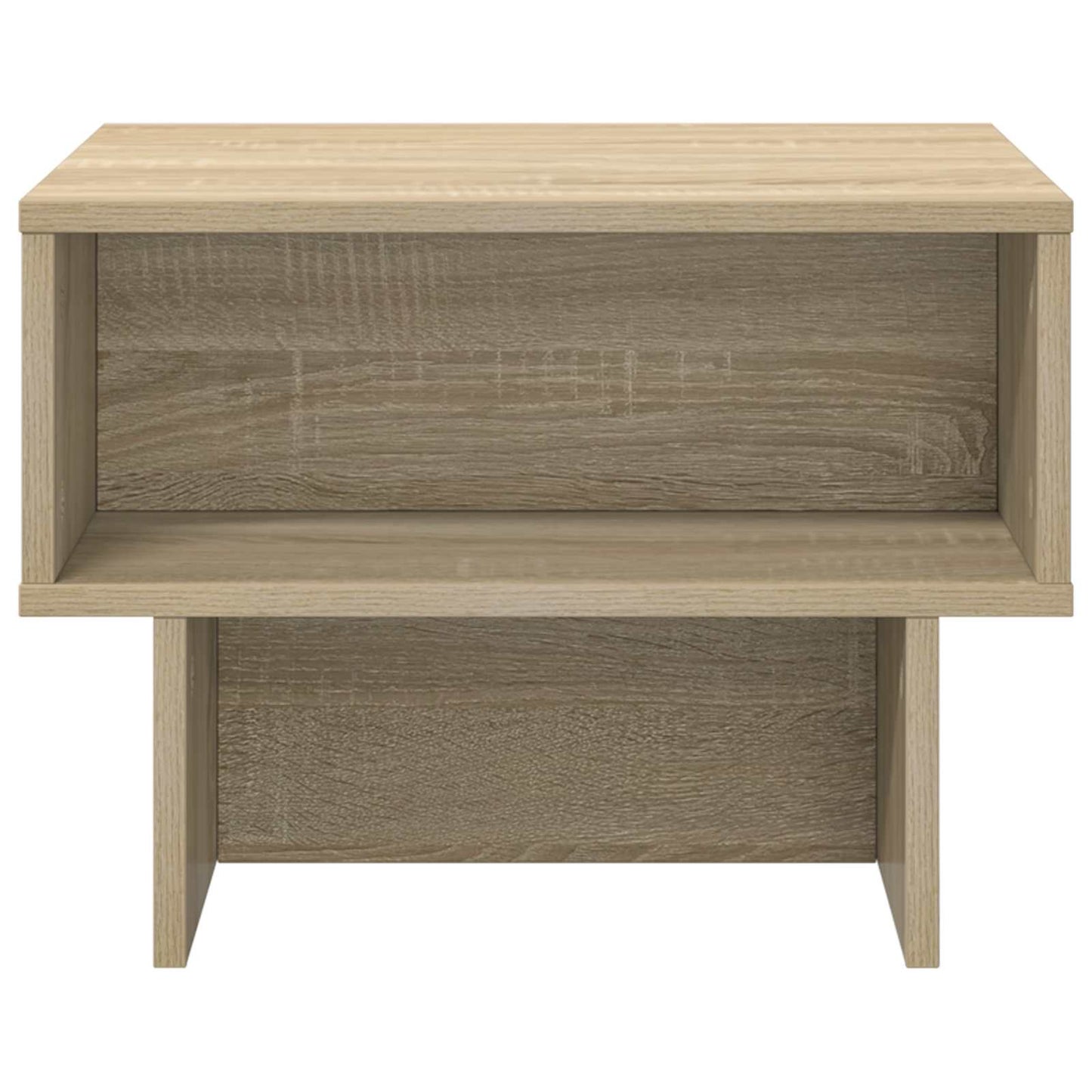 Salontafel Sonoma Eiken 48 x 46 x 35 cm Bewerkt hout is nu te koop bij PeponiXL, paradijselijk wonen!