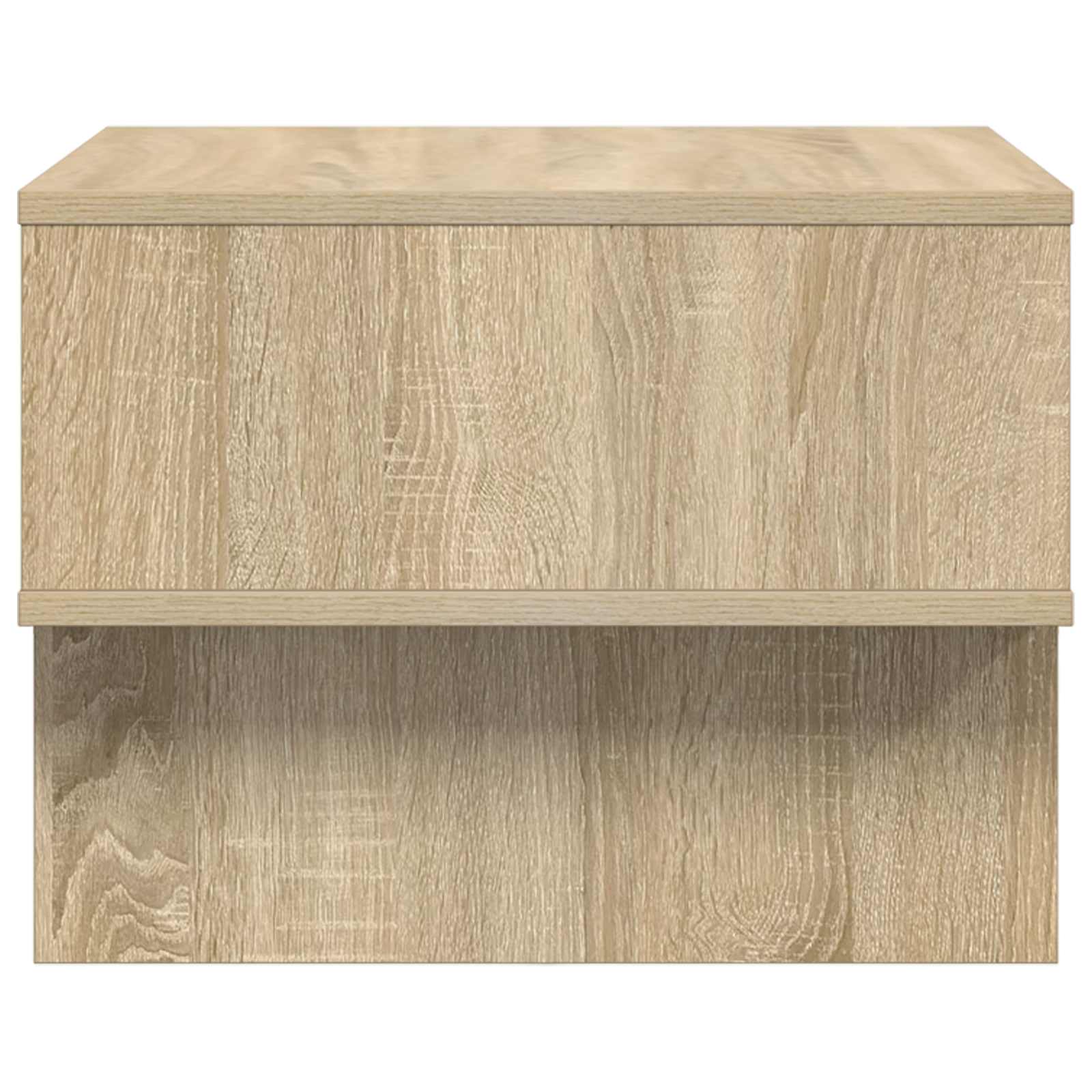Salontafel Sonoma Eiken 48 x 46 x 35 cm Bewerkt hout is nu te koop bij PeponiXL, paradijselijk wonen!
