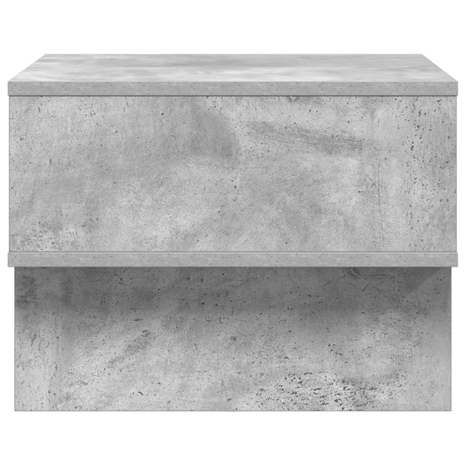Salontafel Beton Grijs 48 x 46 x 35 cm Bewerkt hout is nu te koop bij PeponiXL, paradijselijk wonen!