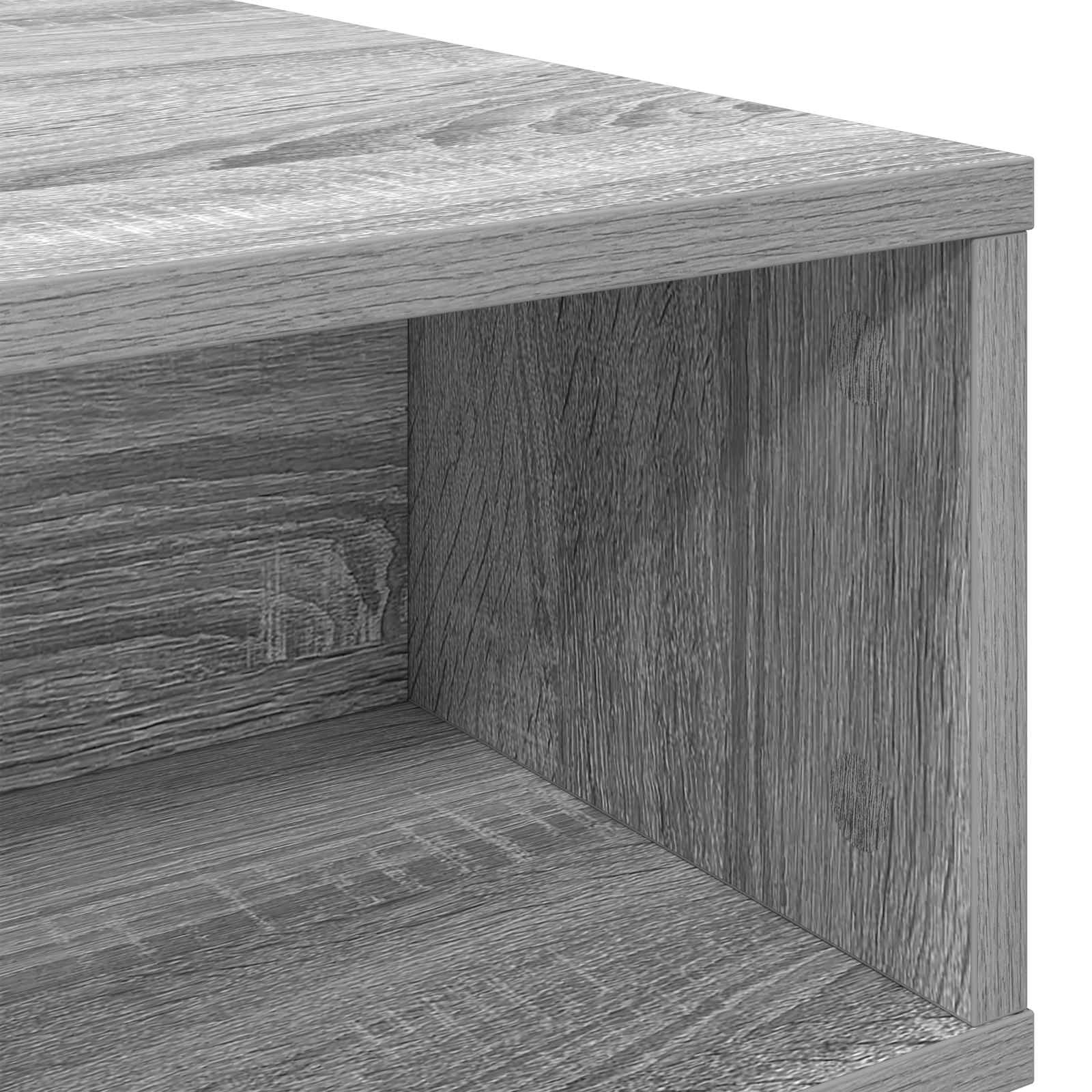 Salontafel Grijs Sonoma 48 x 46 x 35 cm Bewerkt hout is nu te koop bij PeponiXL, paradijselijk wonen!