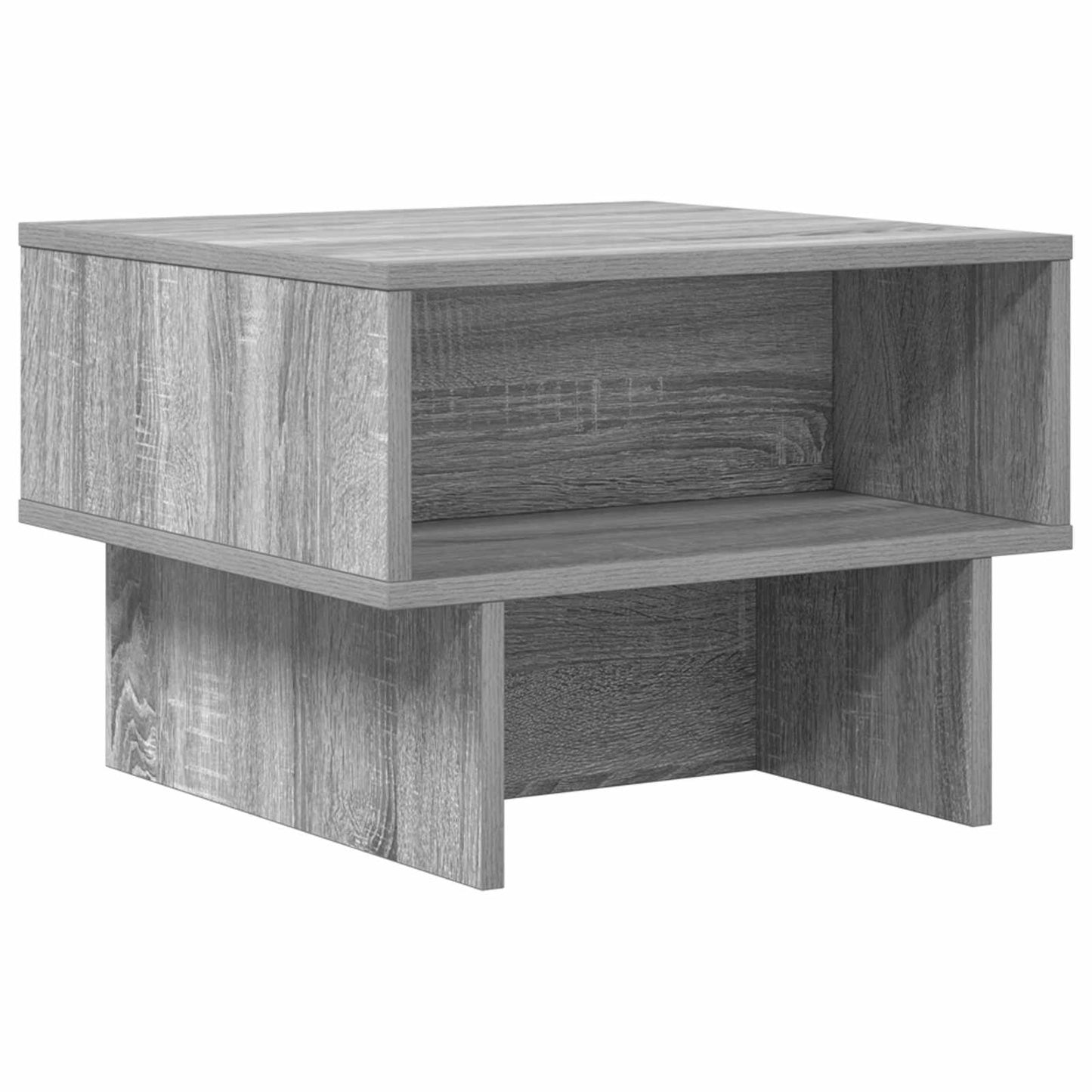 Salontafel Grijs Sonoma 48 x 46 x 35 cm Bewerkt hout is nu te koop bij PeponiXL, paradijselijk wonen!