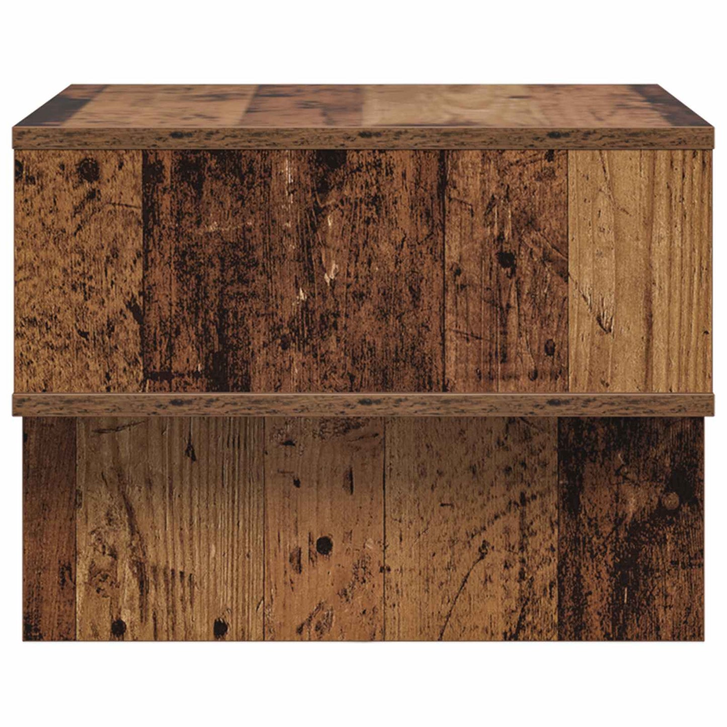 Salontafel Oudhout 48 x 46 x 35 cm Bewerkt hout is nu te koop bij PeponiXL, paradijselijk wonen!