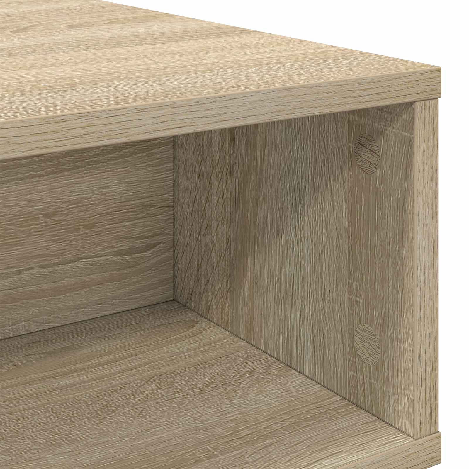 Salontafel Sonoma Eiken 100 x 46 x 35 cm Bewerkt hout is nu te koop bij PeponiXL, paradijselijk wonen!