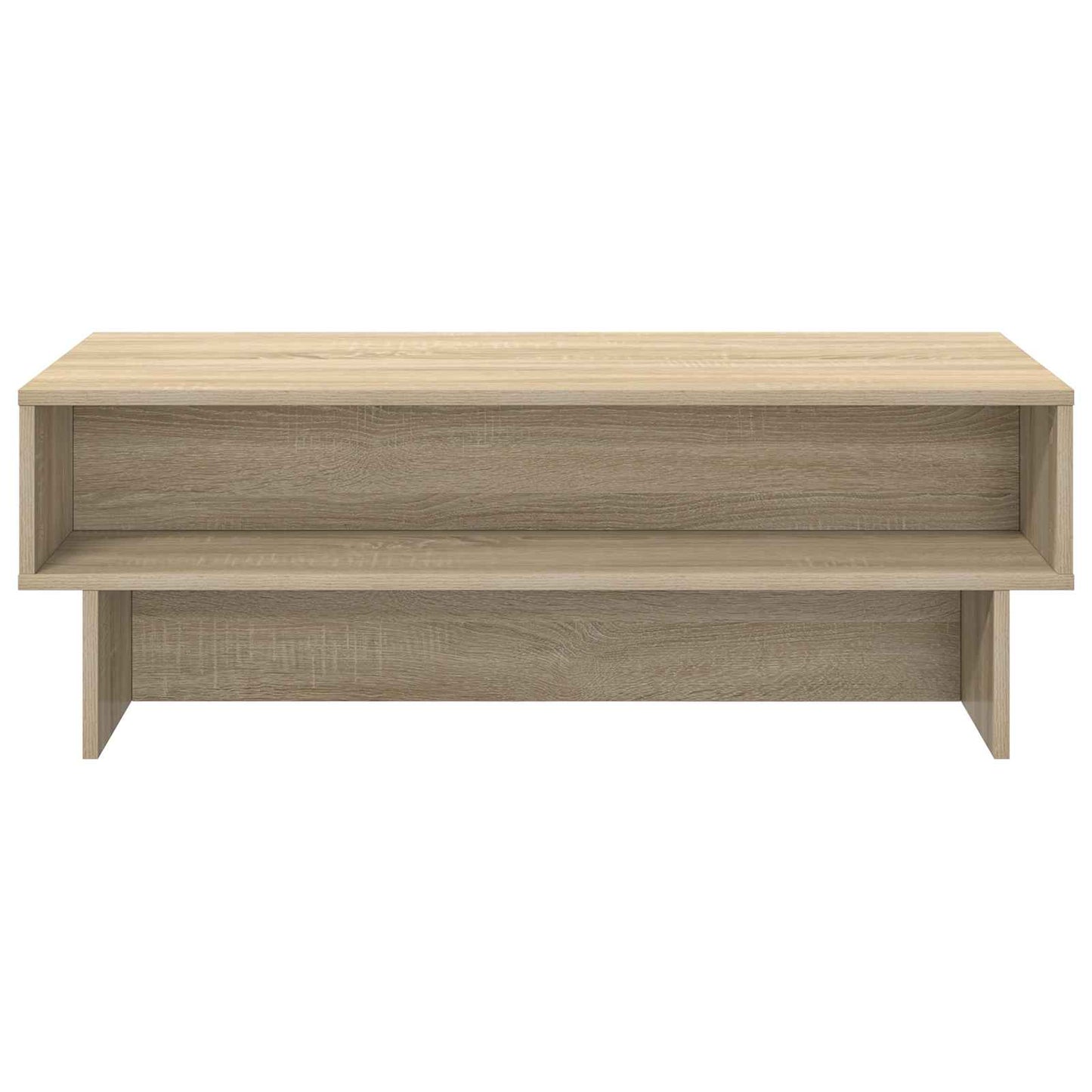 Salontafel Sonoma Eiken 100 x 46 x 35 cm Bewerkt hout is nu te koop bij PeponiXL, paradijselijk wonen!