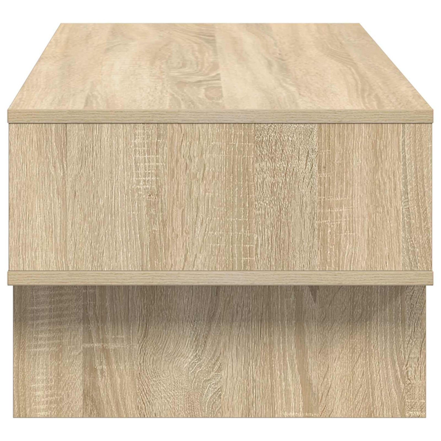 Salontafel Sonoma Eiken 100 x 46 x 35 cm Bewerkt hout is nu te koop bij PeponiXL, paradijselijk wonen!