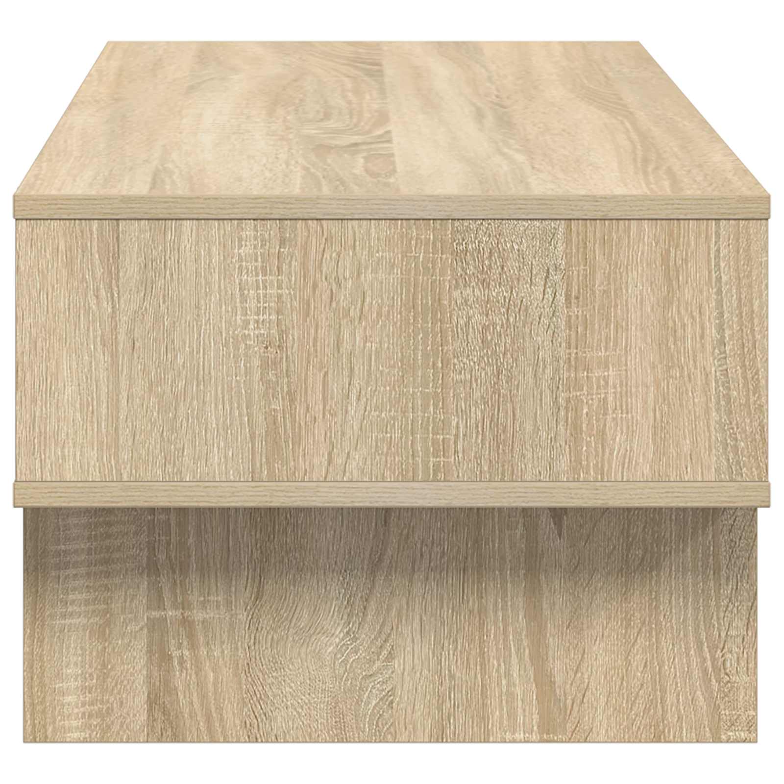 Salontafel Sonoma Eiken 100 x 46 x 35 cm Bewerkt hout is nu te koop bij PeponiXL, paradijselijk wonen!