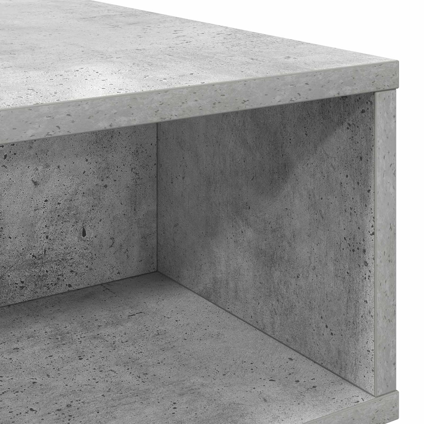 Salontafel Beton Grijs 100 x 46 x 35 cm Bewerkt hout is nu te koop bij PeponiXL, paradijselijk wonen!