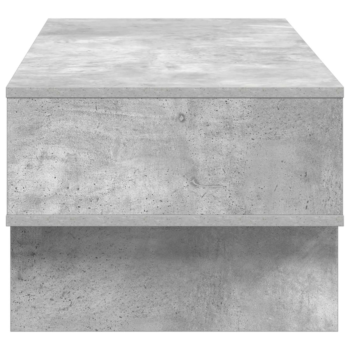 Salontafel Beton Grijs 100 x 46 x 35 cm Bewerkt hout is nu te koop bij PeponiXL, paradijselijk wonen!