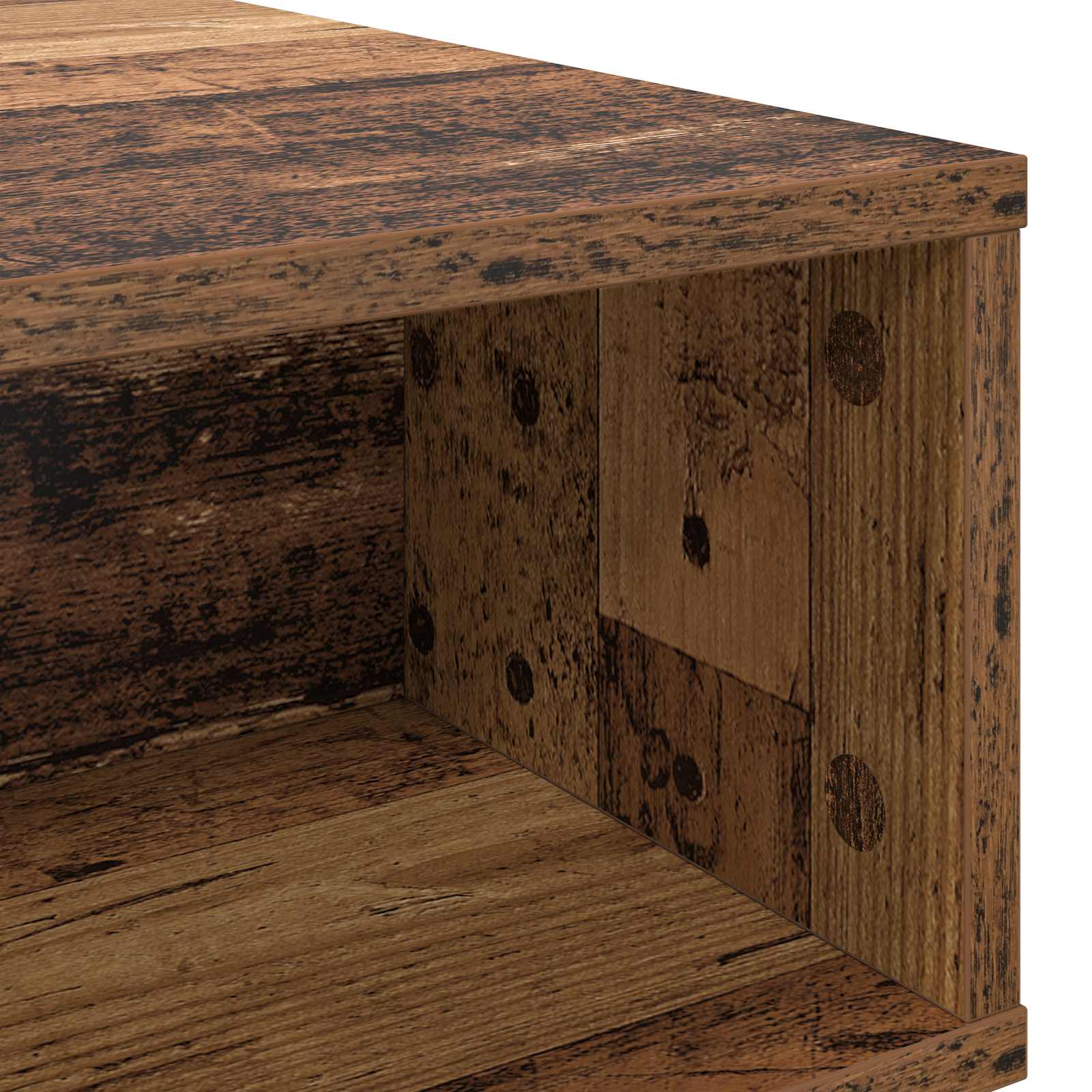 Salontafel Oudhout 100 x 46 x 35 cm Bewerkt hout is nu te koop bij PeponiXL, paradijselijk wonen!