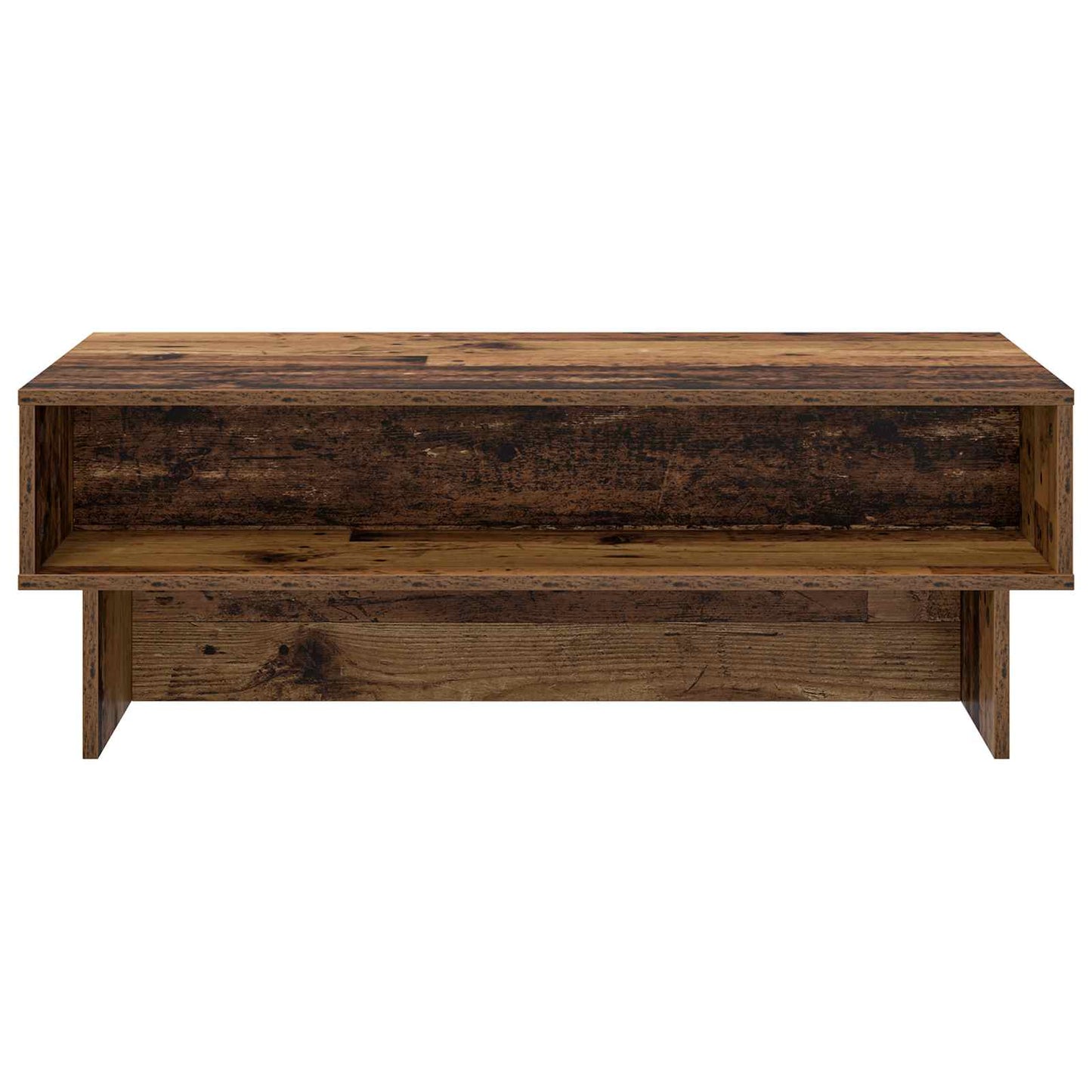 Salontafel Oudhout 100 x 46 x 35 cm Bewerkt hout is nu te koop bij PeponiXL, paradijselijk wonen!