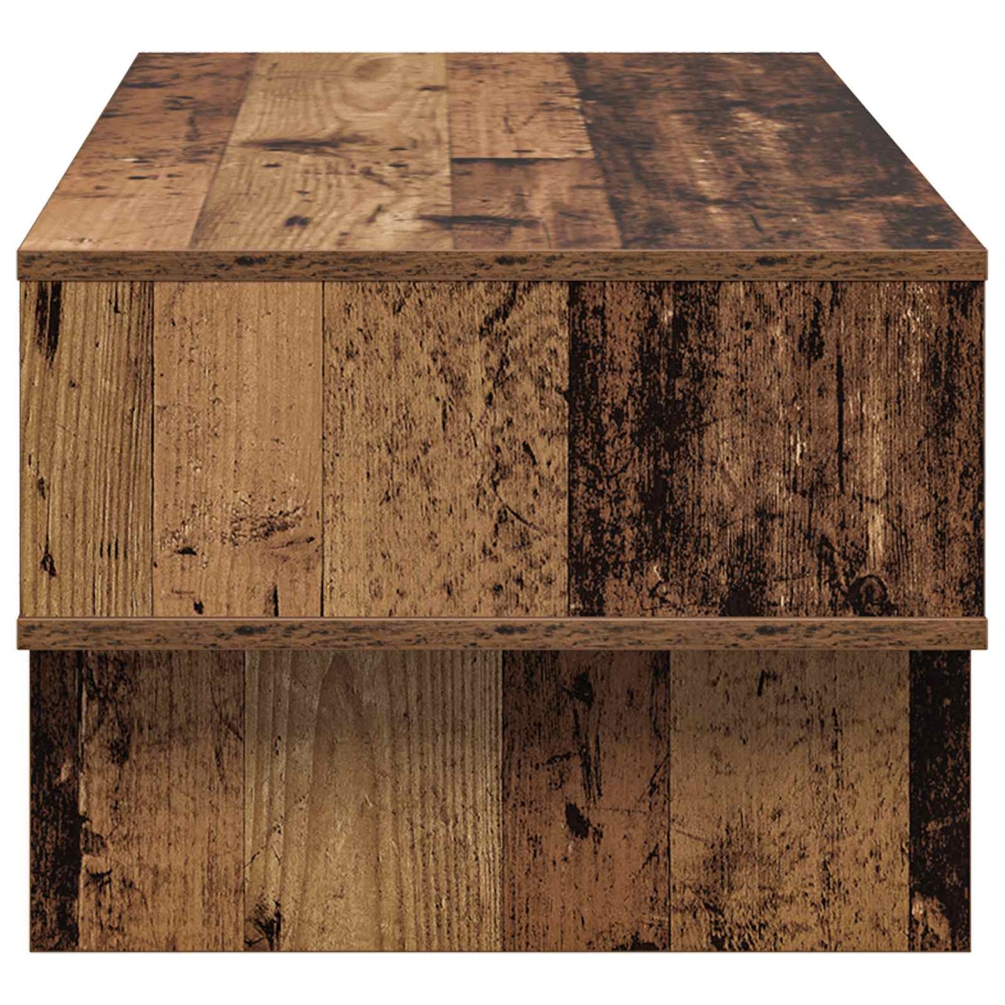 Salontafel Oudhout 100 x 46 x 35 cm Bewerkt hout is nu te koop bij PeponiXL, paradijselijk wonen!