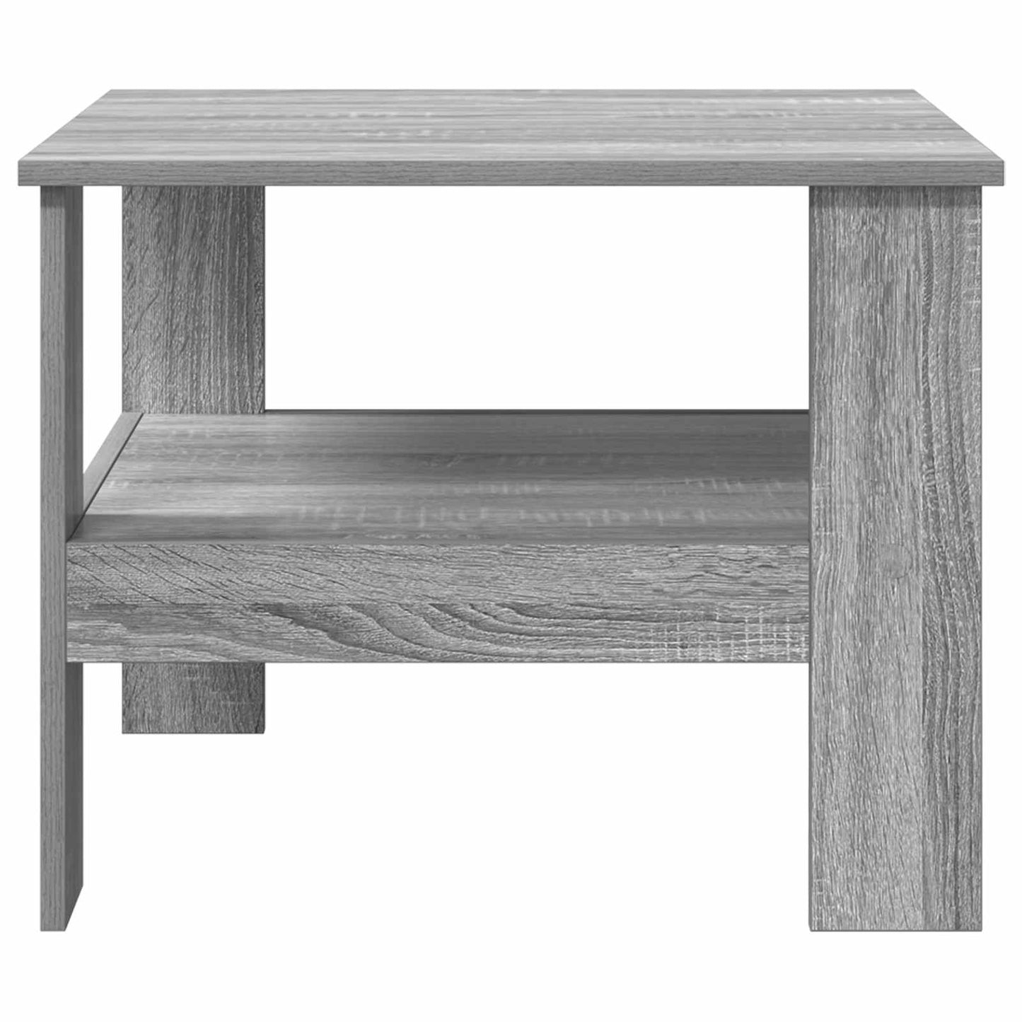 Salontafel Grijs Sonoma 57 x 55 x 45 cm Bewerkt hout is nu te koop bij PeponiXL, paradijselijk wonen!