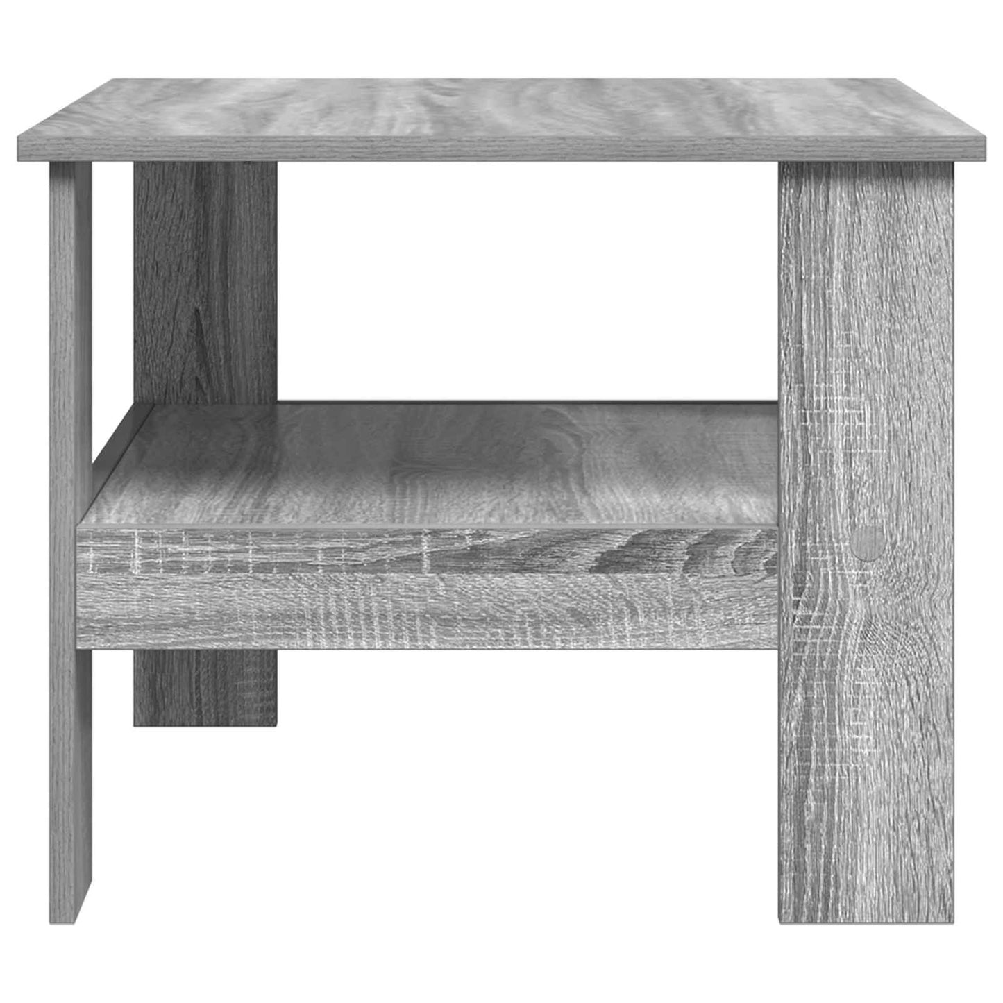 Salontafel Grijs Sonoma 57 x 55 x 45 cm Bewerkt hout is nu te koop bij PeponiXL, paradijselijk wonen!