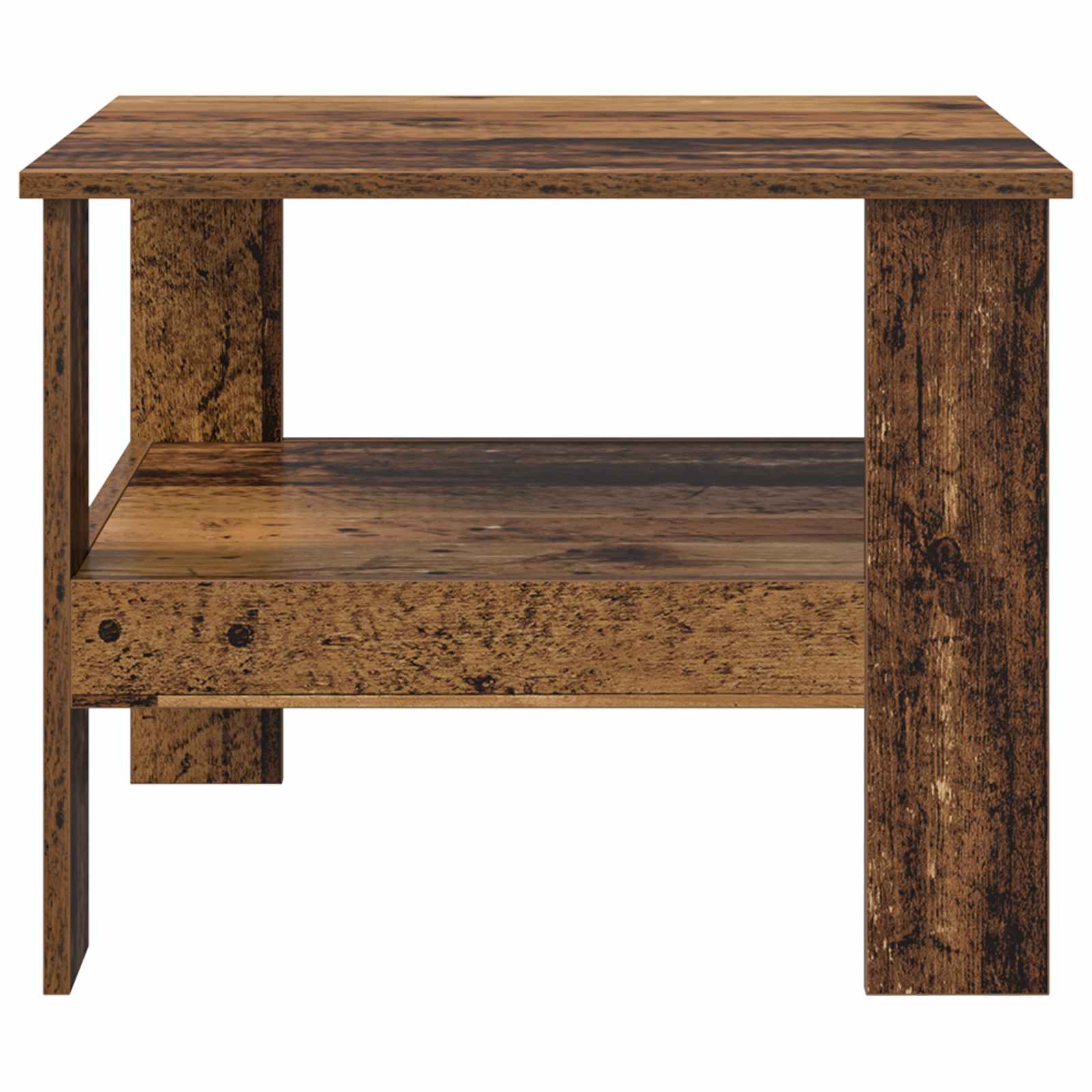 Salontafel Oudhout 57 x 55 x 45 cm Bewerkt hout is nu te koop bij PeponiXL, paradijselijk wonen!