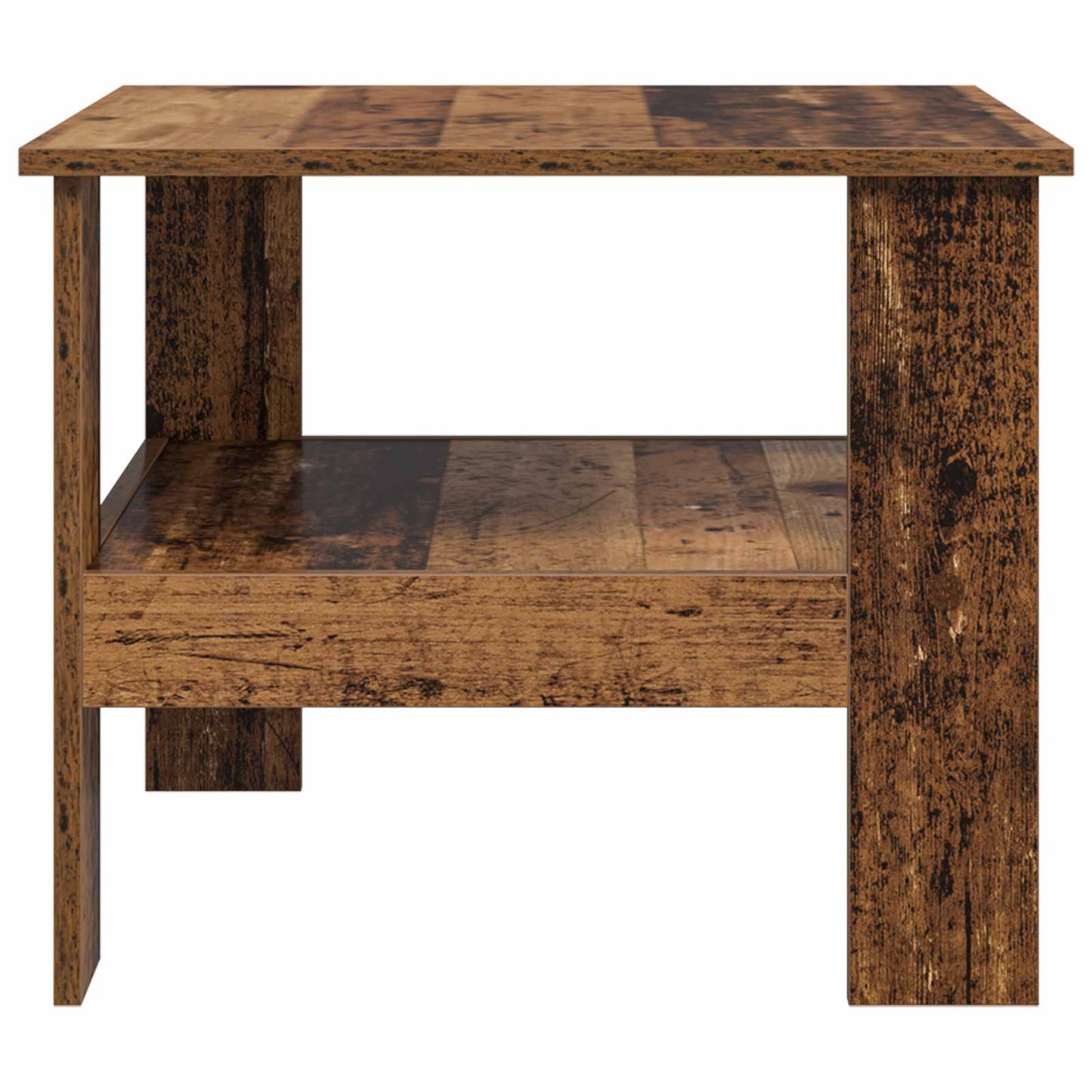Salontafel Oudhout 57 x 55 x 45 cm Bewerkt hout is nu te koop bij PeponiXL, paradijselijk wonen!