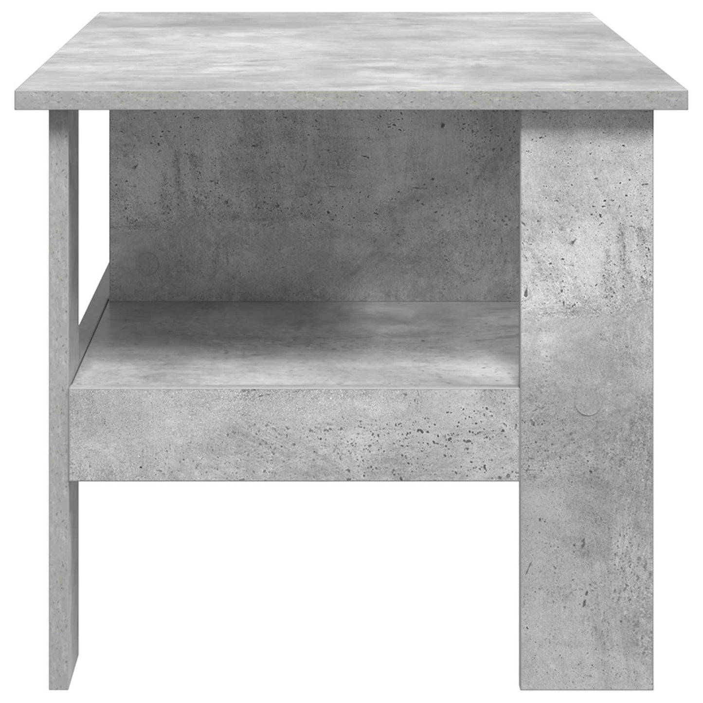 Salontafel Beton Grijs 90 x 50 x 45 cm Bewerkt hout is nu te koop bij PeponiXL, paradijselijk wonen!