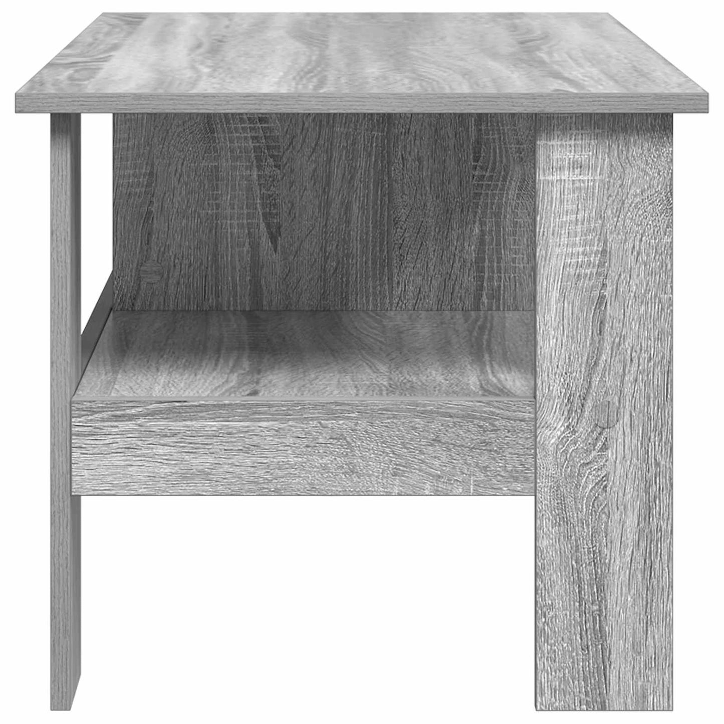 Salontafel Grijs Sonoma 90 x 50 x 45 cm Bewerkt hout is nu te koop bij PeponiXL, paradijselijk wonen!