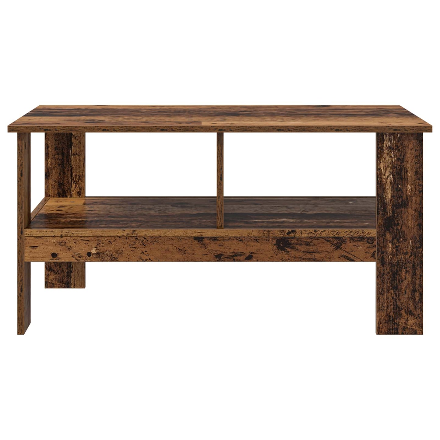 Salontafel Oudhout 90 x 50 x 45 cm Bewerkt hout is nu te koop bij PeponiXL, paradijselijk wonen!
